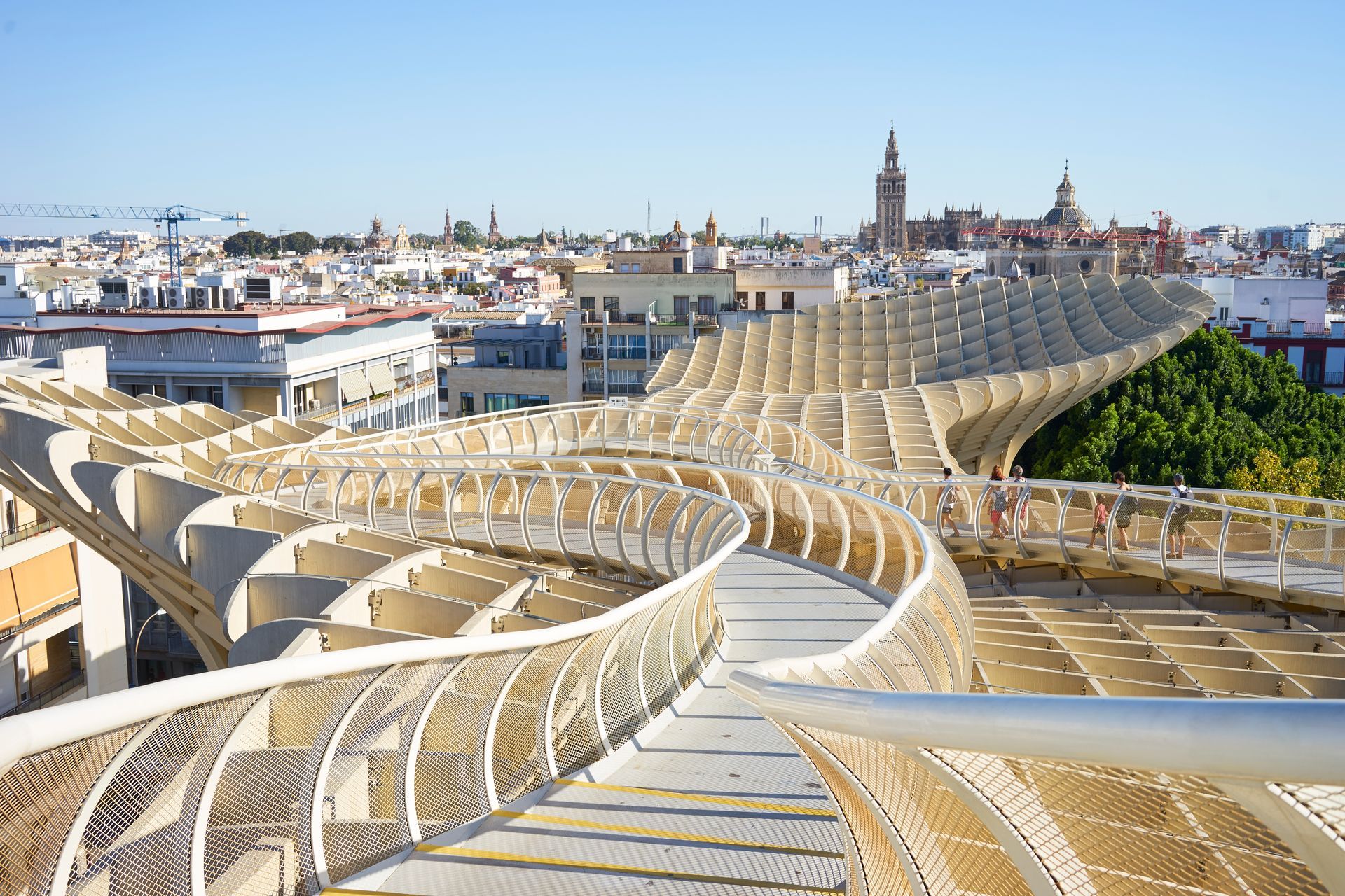 Setas de Sevilla, a cultural landmark in Seville, Spain.