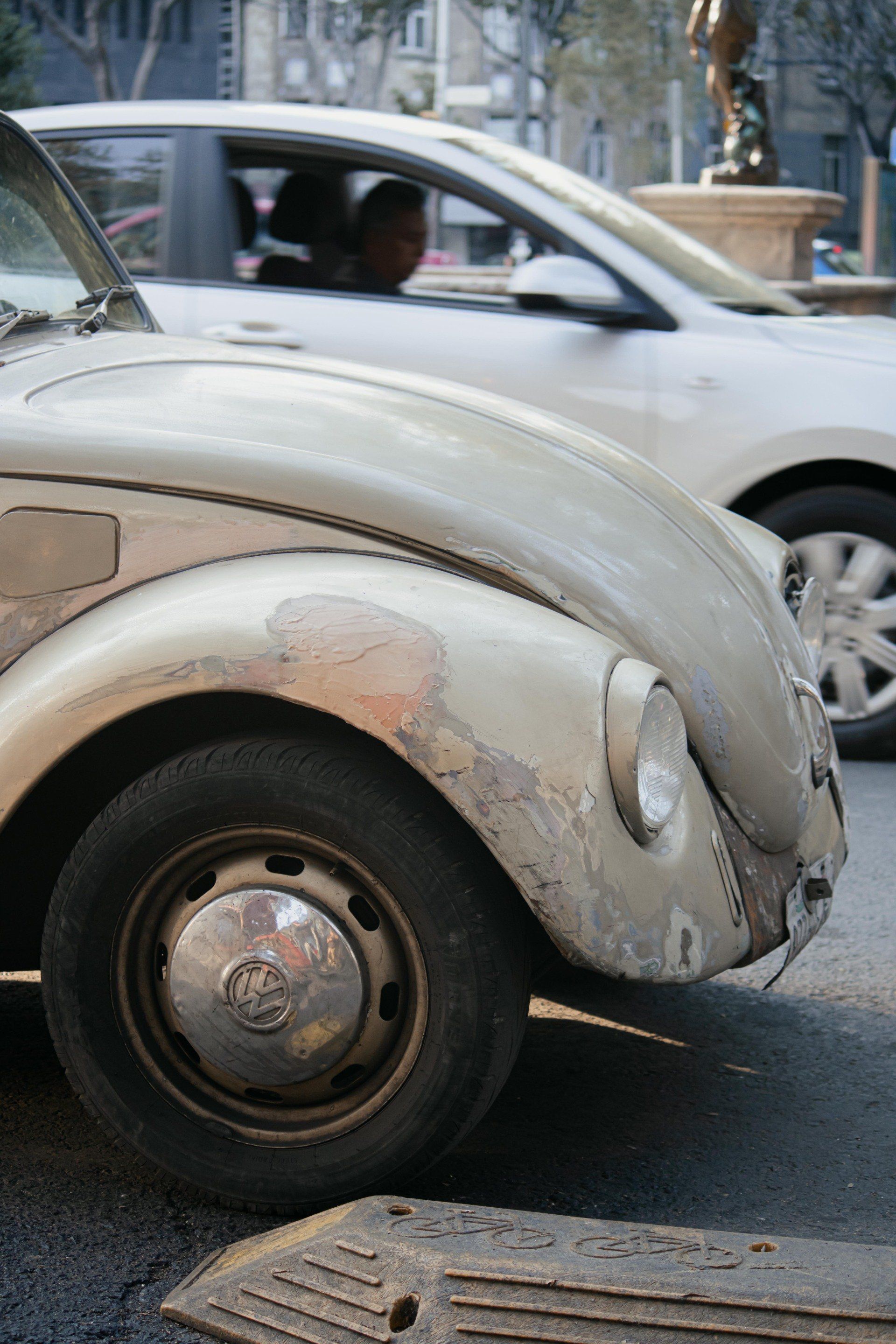 damaged car paint
