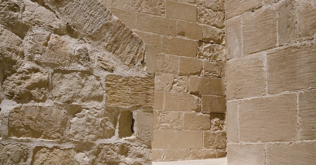 Photo of old stone wall