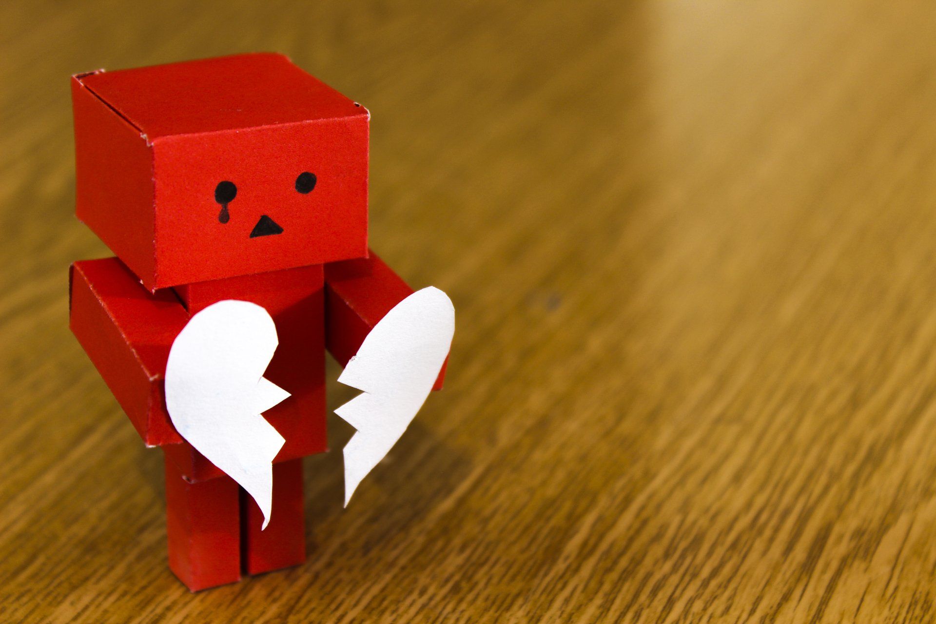 broken-hearted robot photo