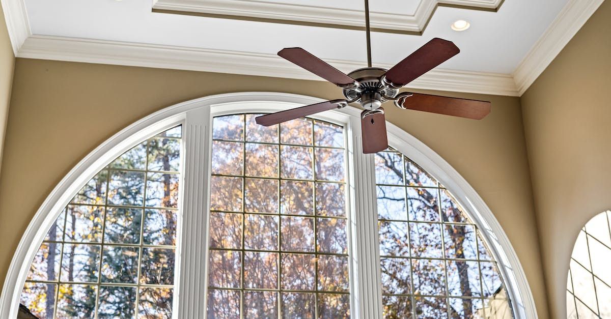 Save Money with Ceiling Fans - Keating Electric installs fans