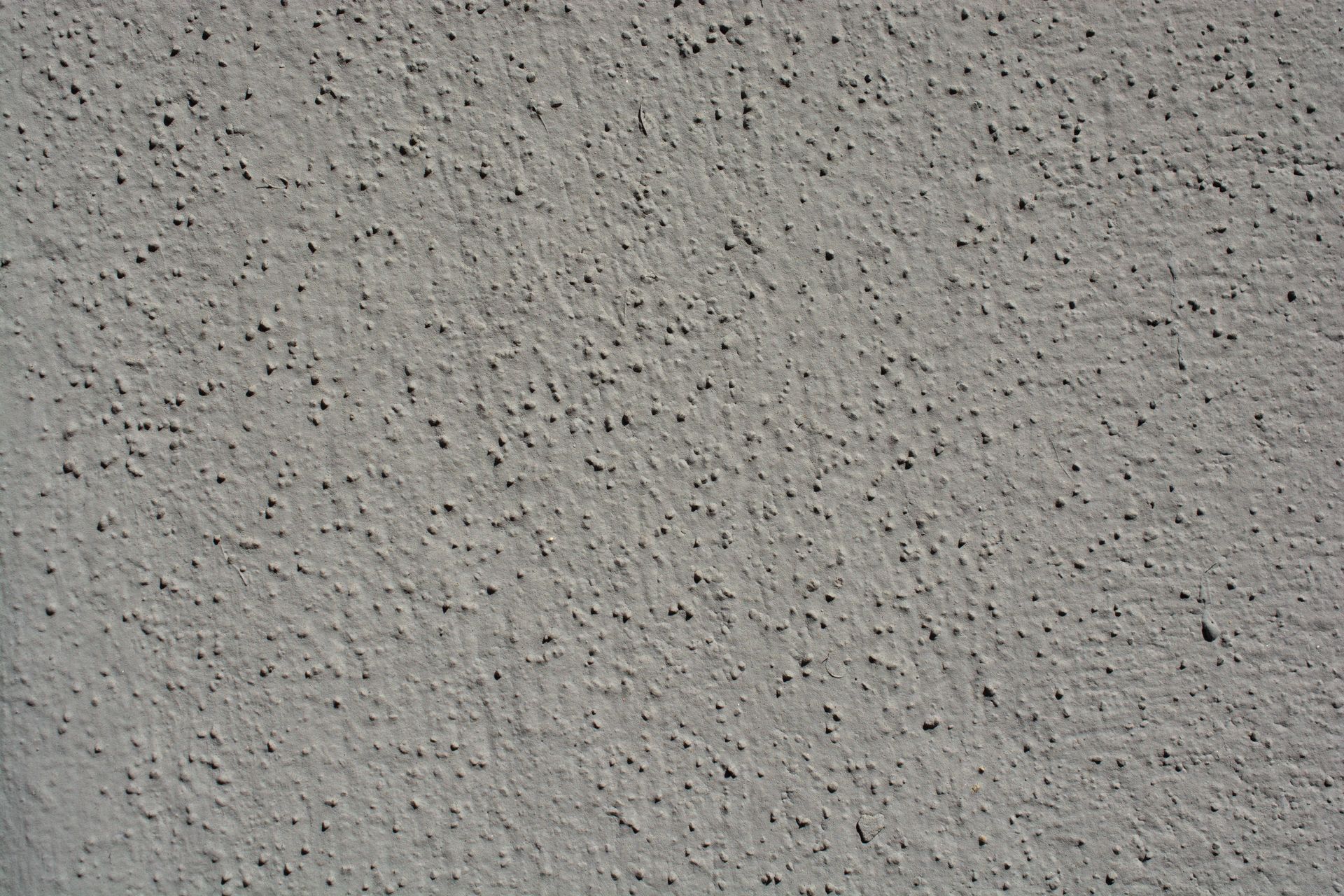 an exterior stucco finish