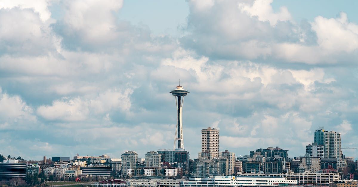 View of the space needle
