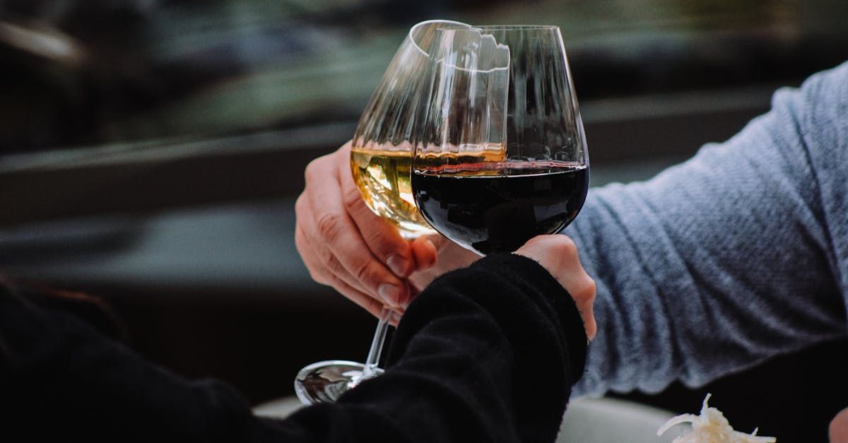 A person is holding a glass of wine in their hand.