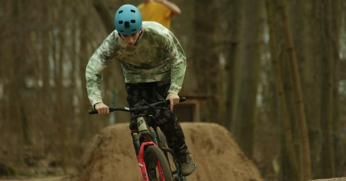 dirt bmx bike trail