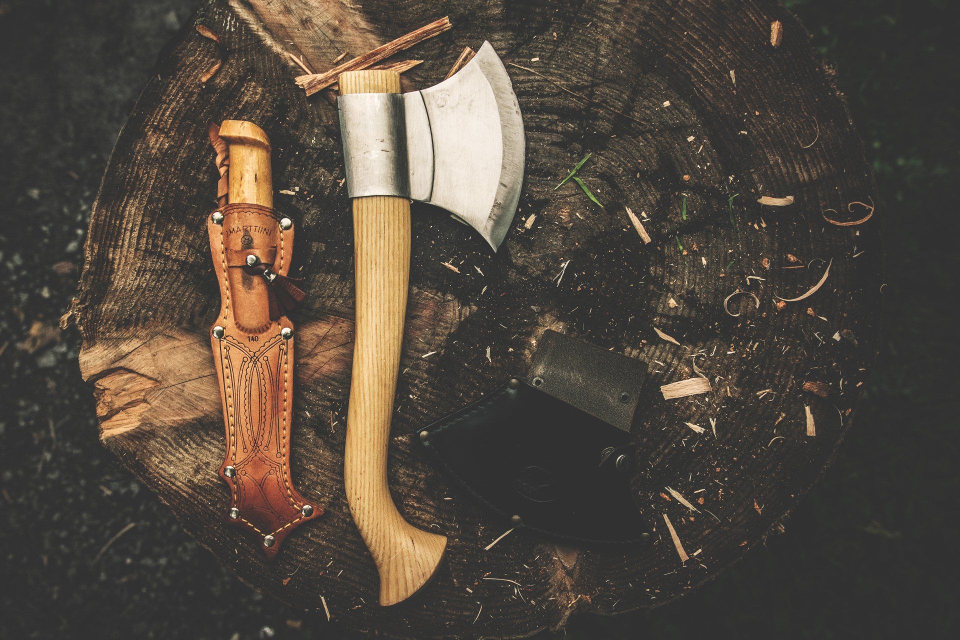A hatchet