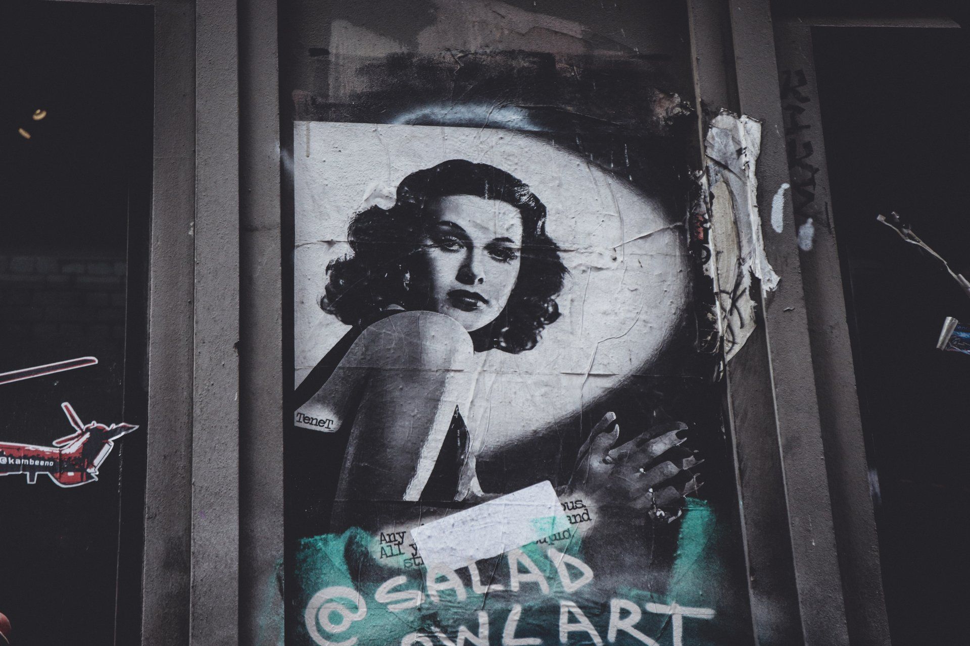 Theatre play poster on a Parisian street