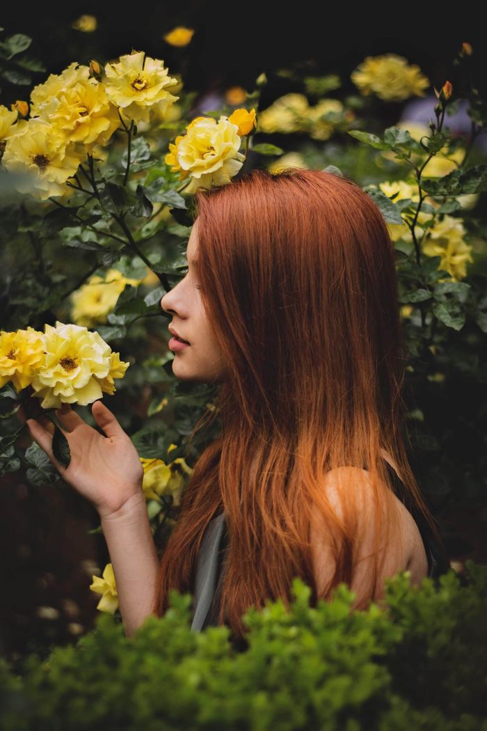 Elegant Straight Auburn Hair — Hair It Is In Balgownie, NSW