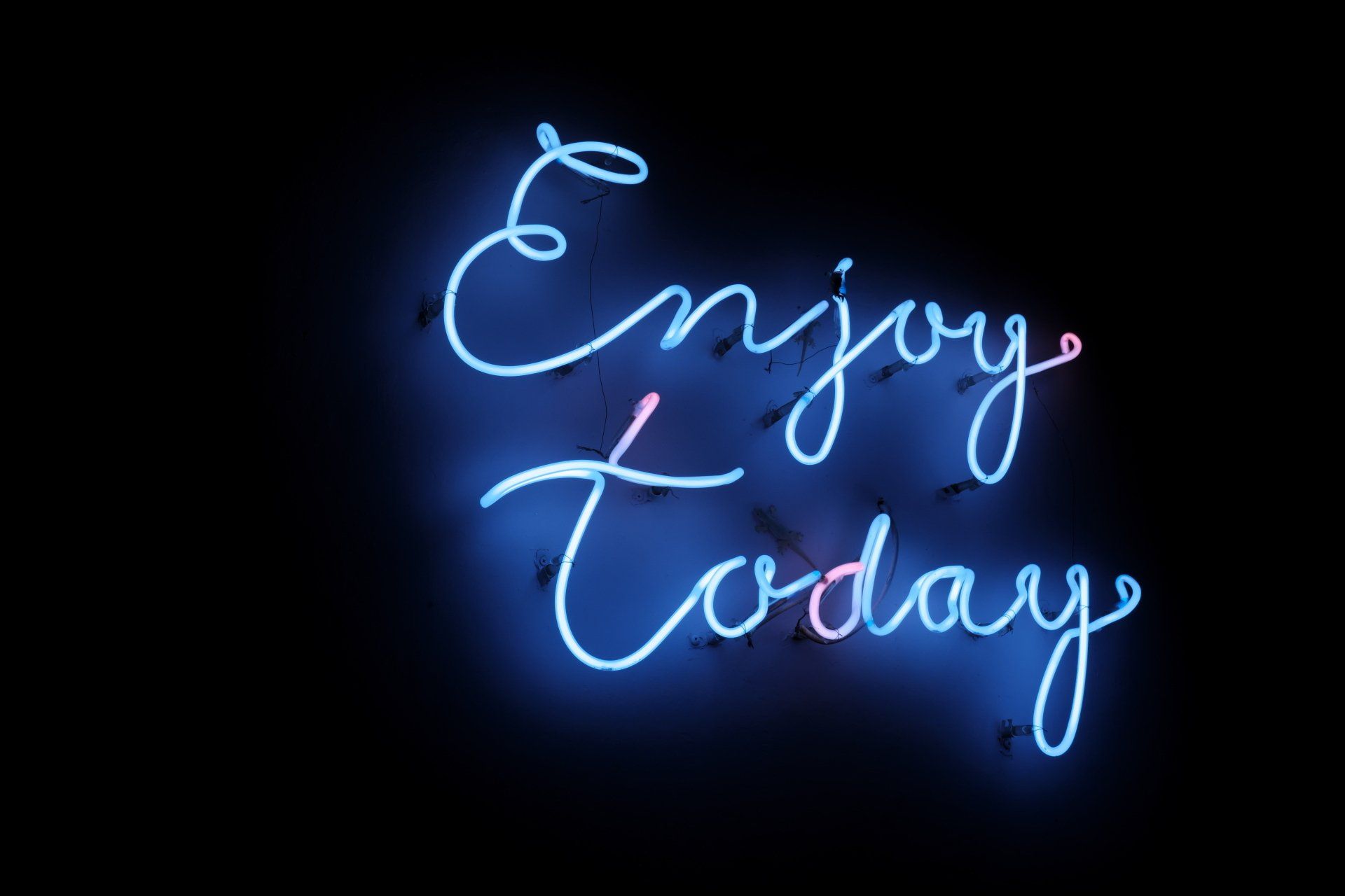 Enjoy Today Neon Sign