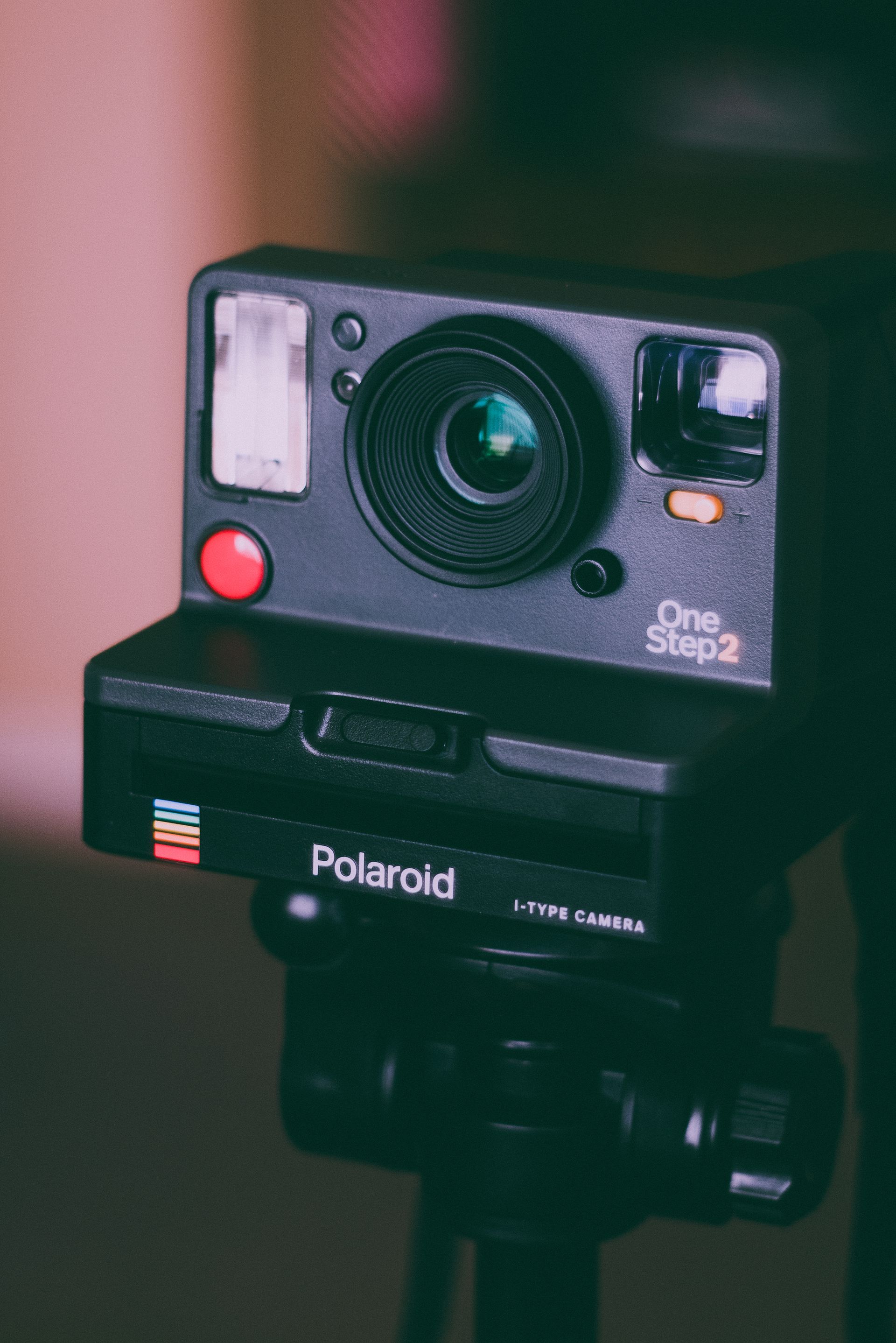 A charming vintage Polaroid camera to represent the Ever After Polaroid-style template
