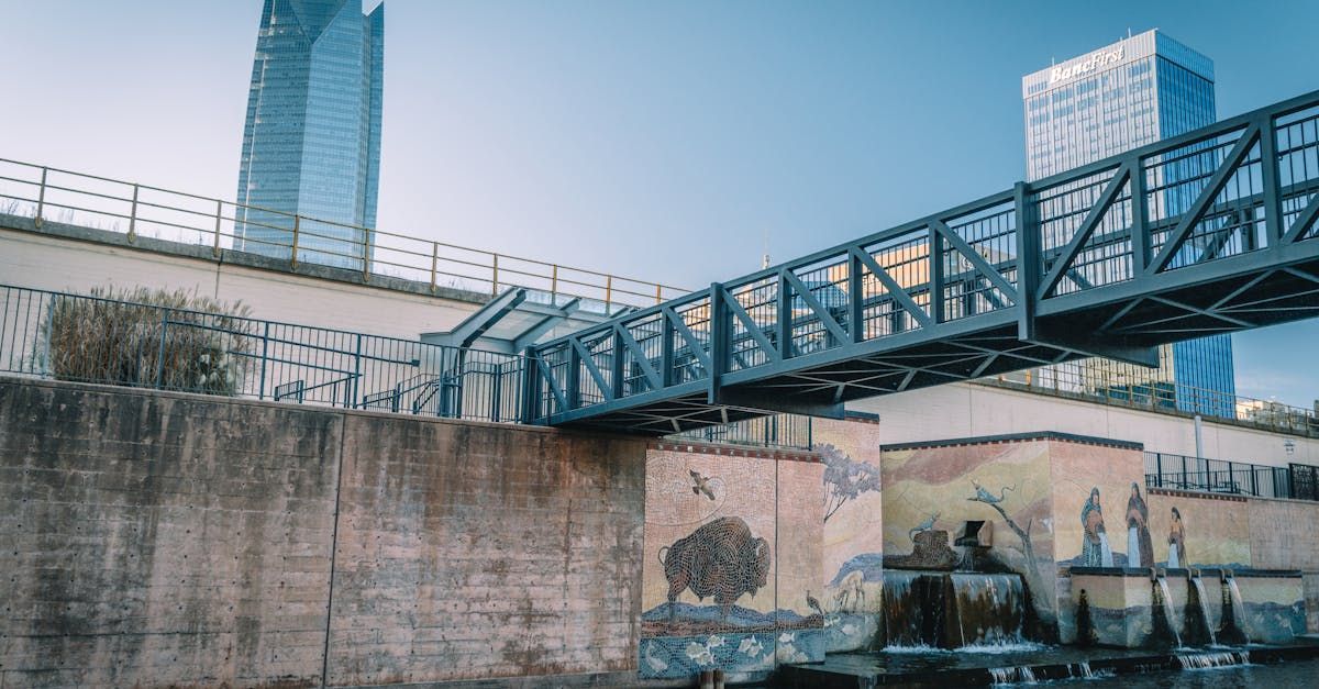 Oklahoma City Bridge Scene