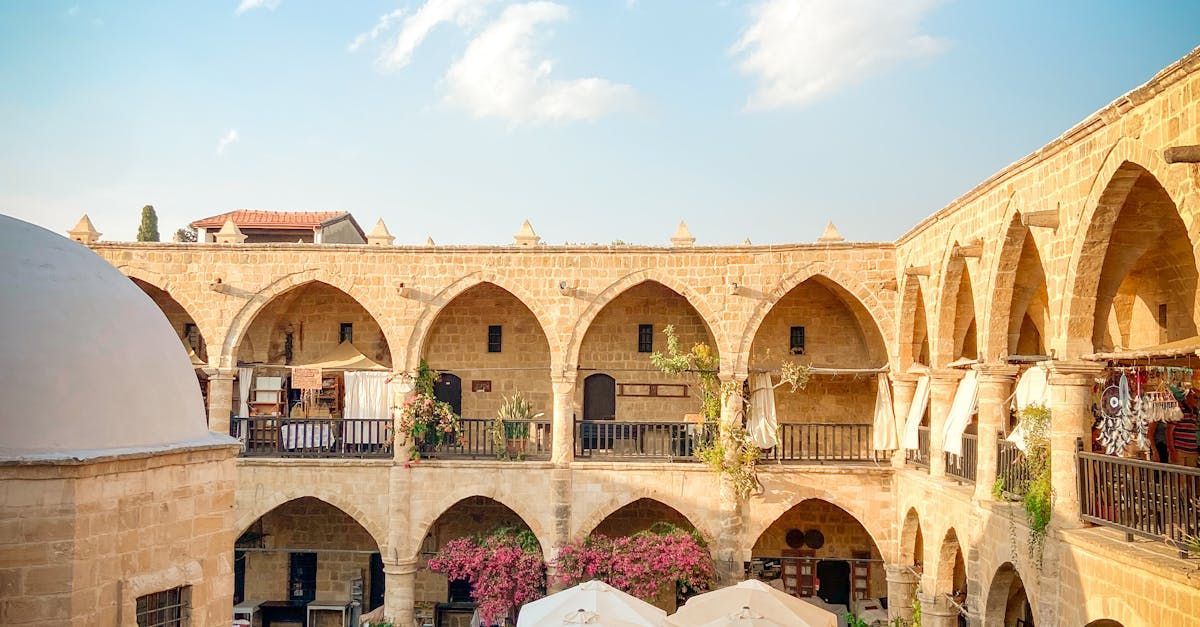 Büyük Han, a historical landmark in Cyprus.