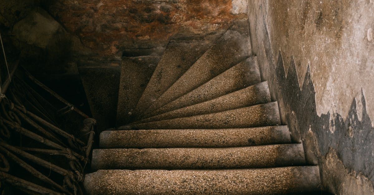 stone stairwell