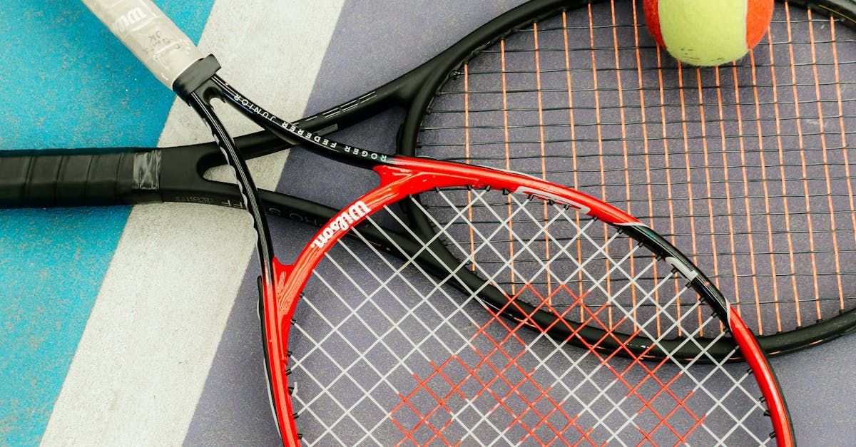 tennis racquets