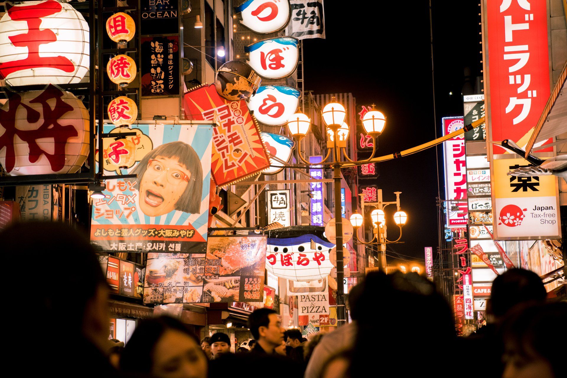 Dotonbori Night Market Osaka, Japan - Long Haul Holidays Barter's Travelnet
