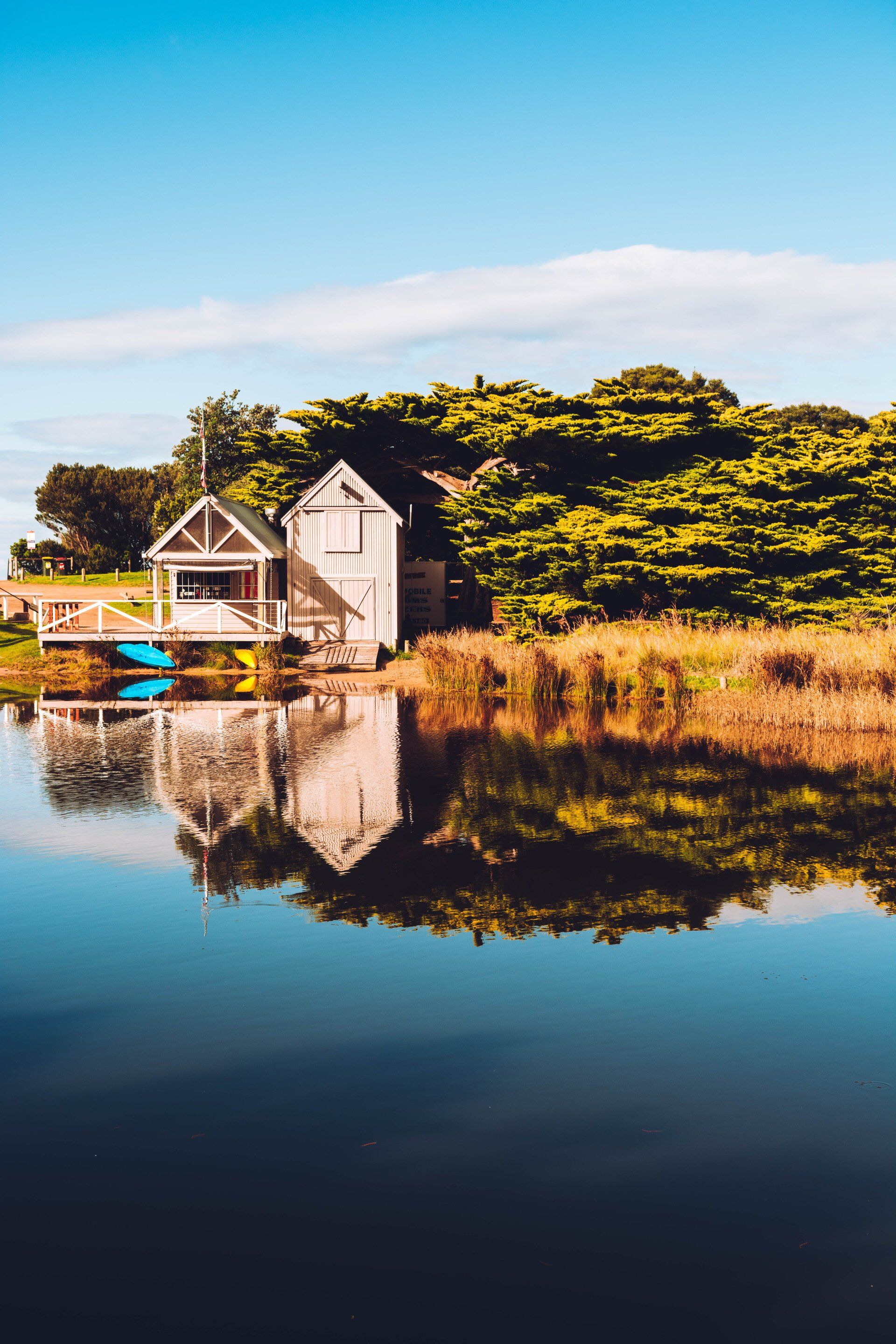 Boat house pile installation done by Gulf States Construction & Piles