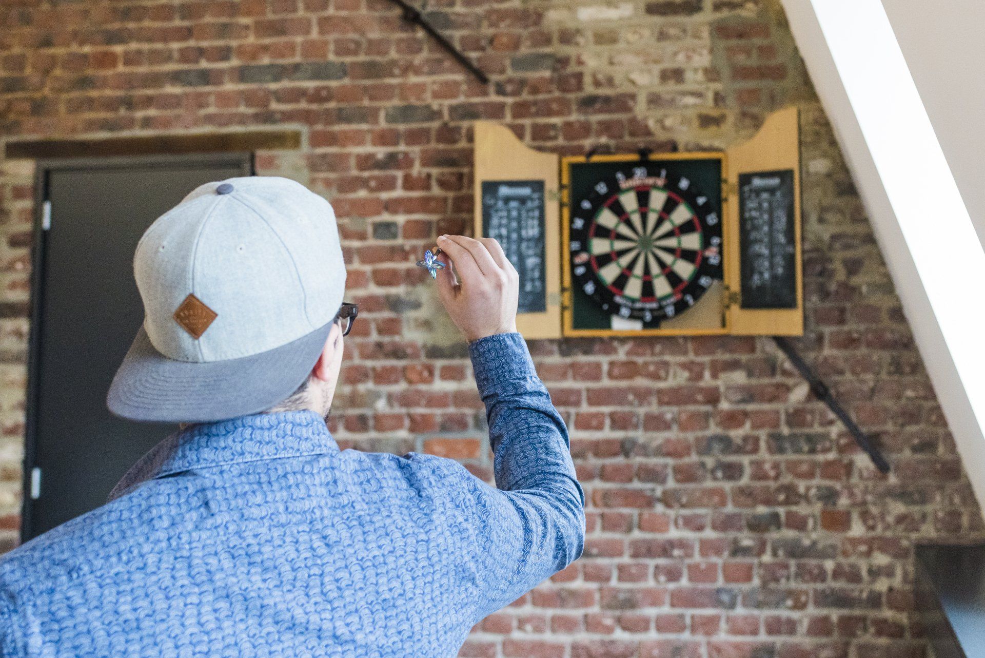 add pool table and dart board to my house