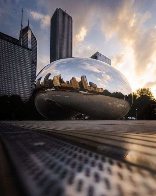 Photo of the Cloud Gate in Chicago
