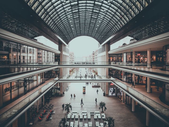 Geo-Targeting / Geo- Fencing image of mall of Berlin