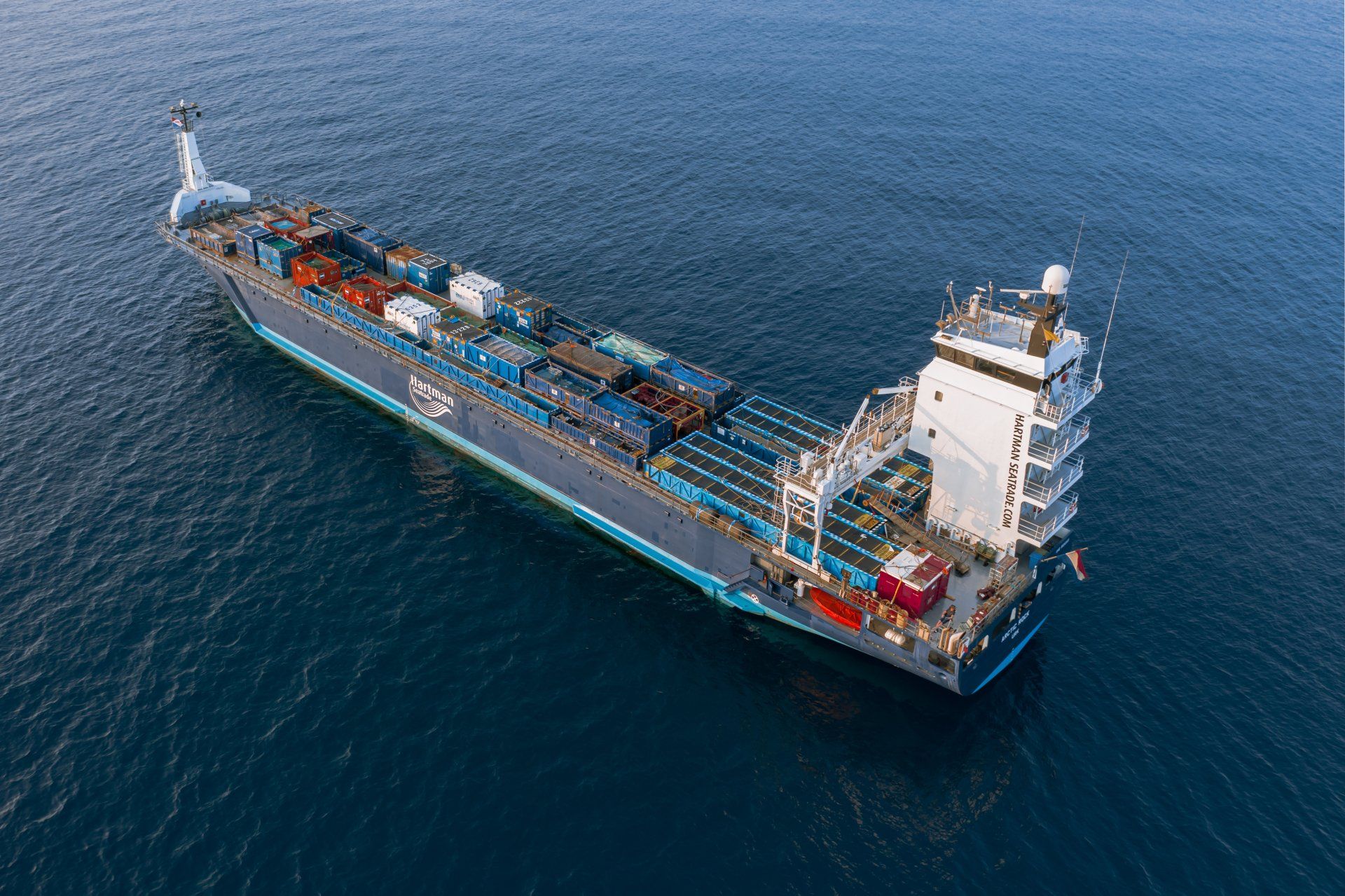Cargo ship full from shipment for EFB Export