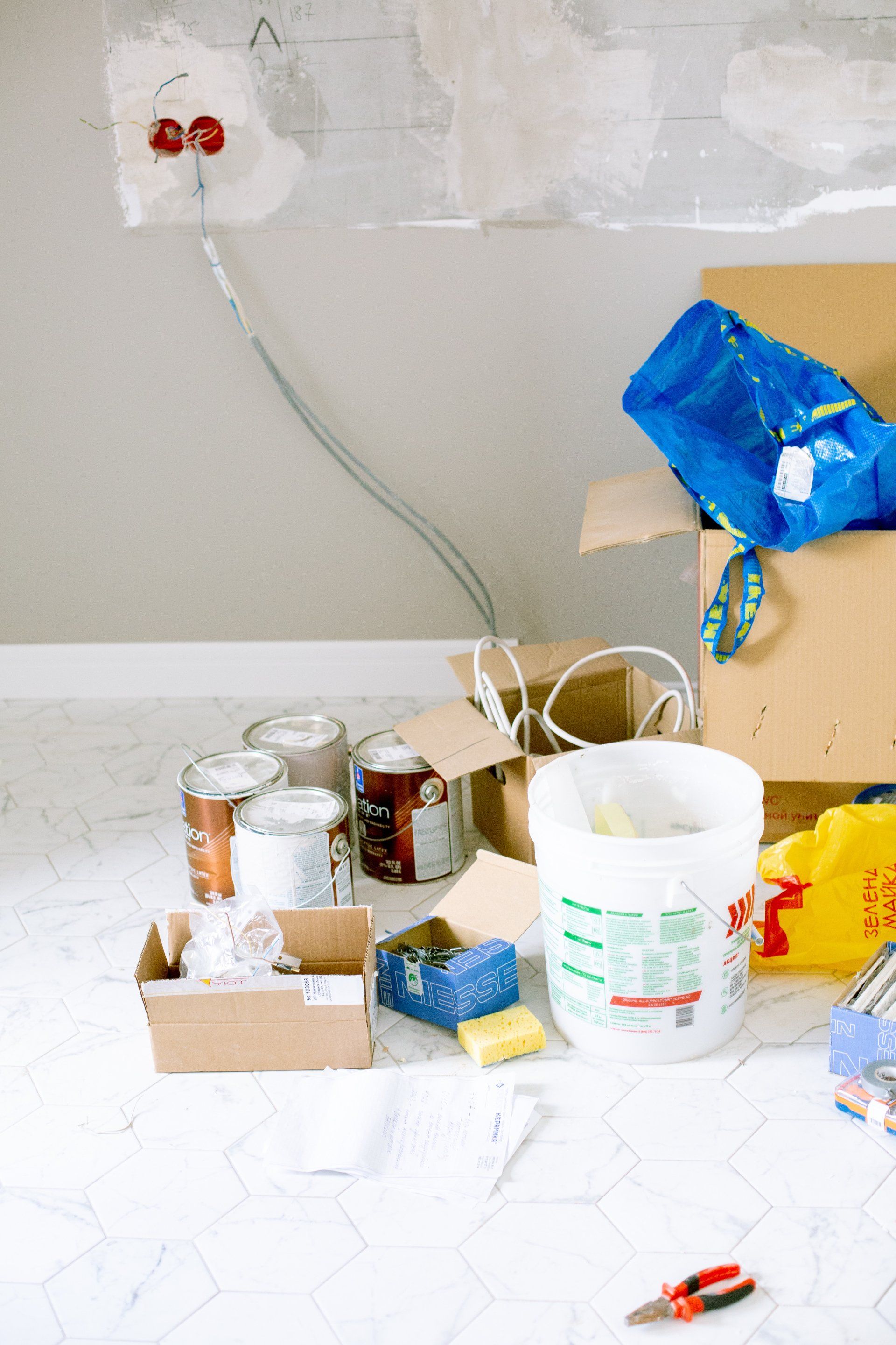 house painting supplies