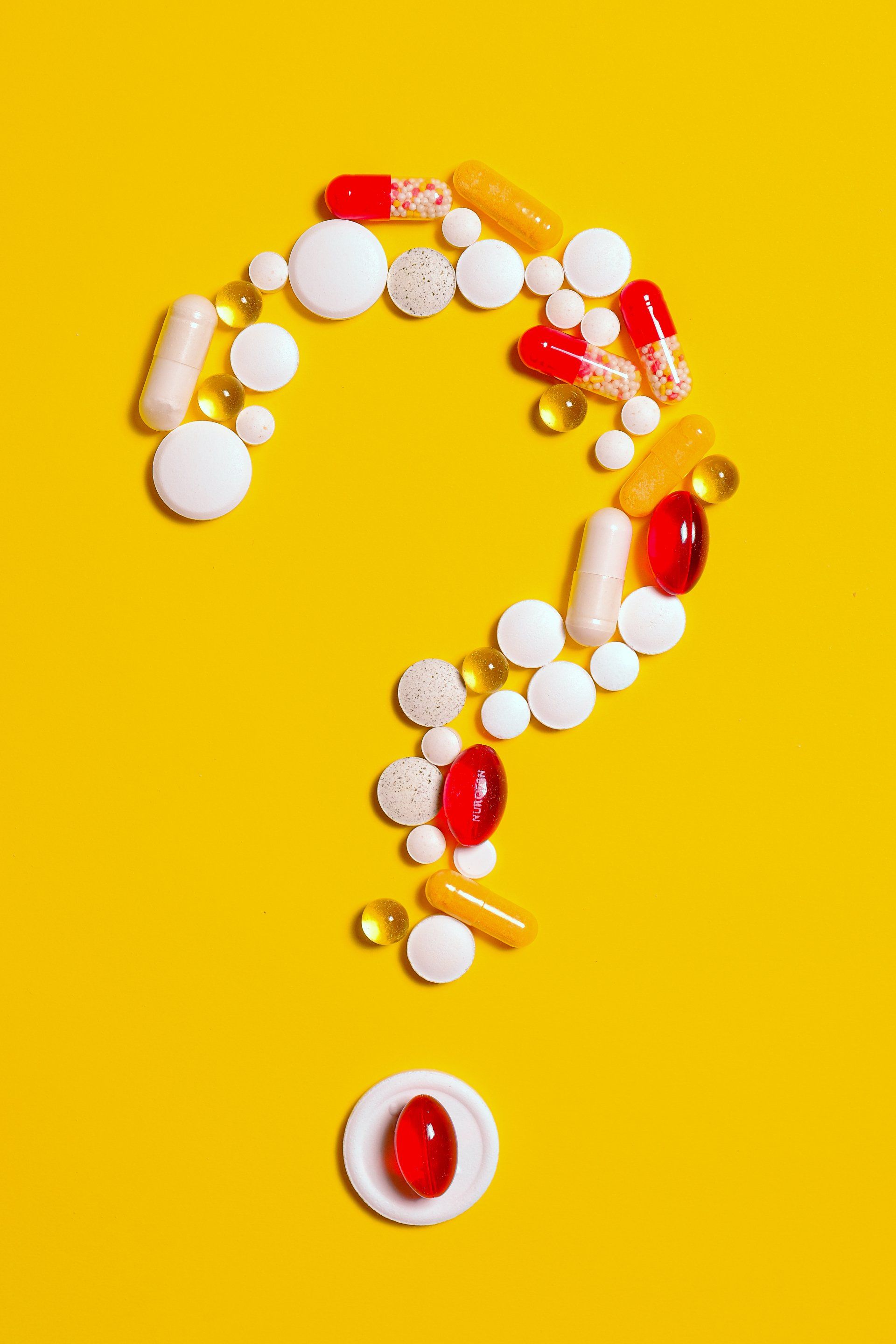 pills question mark