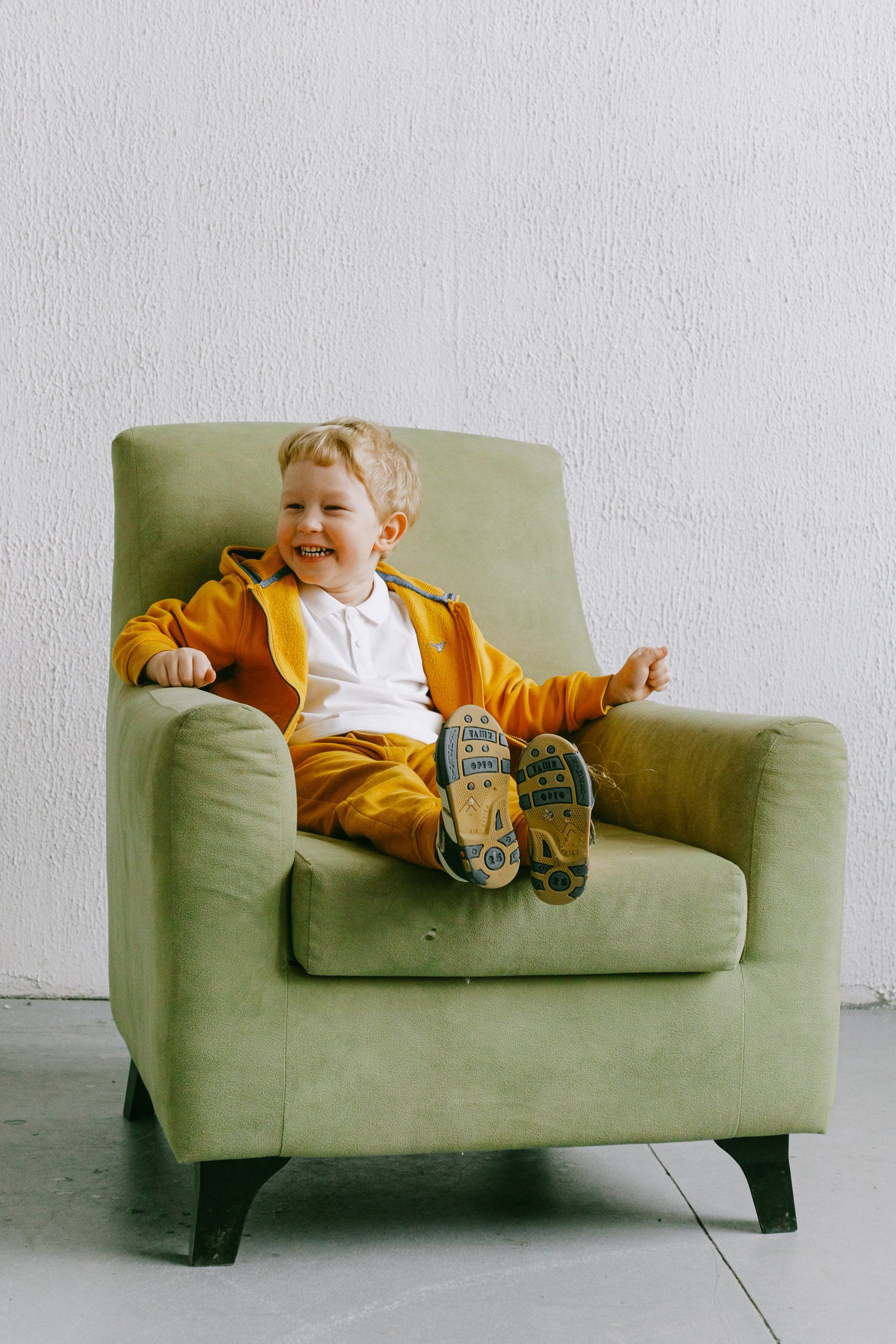Child in chair