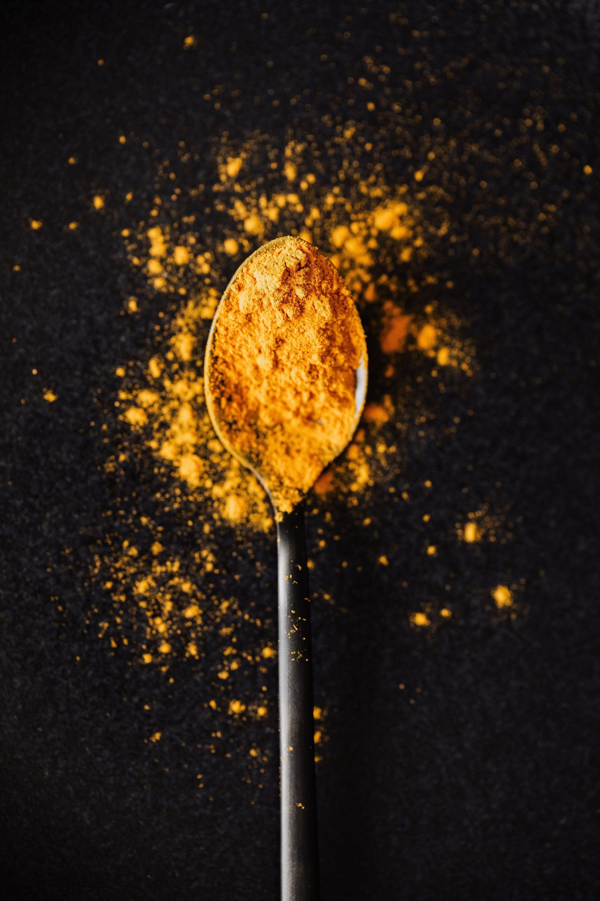 a spoonful of turmeric