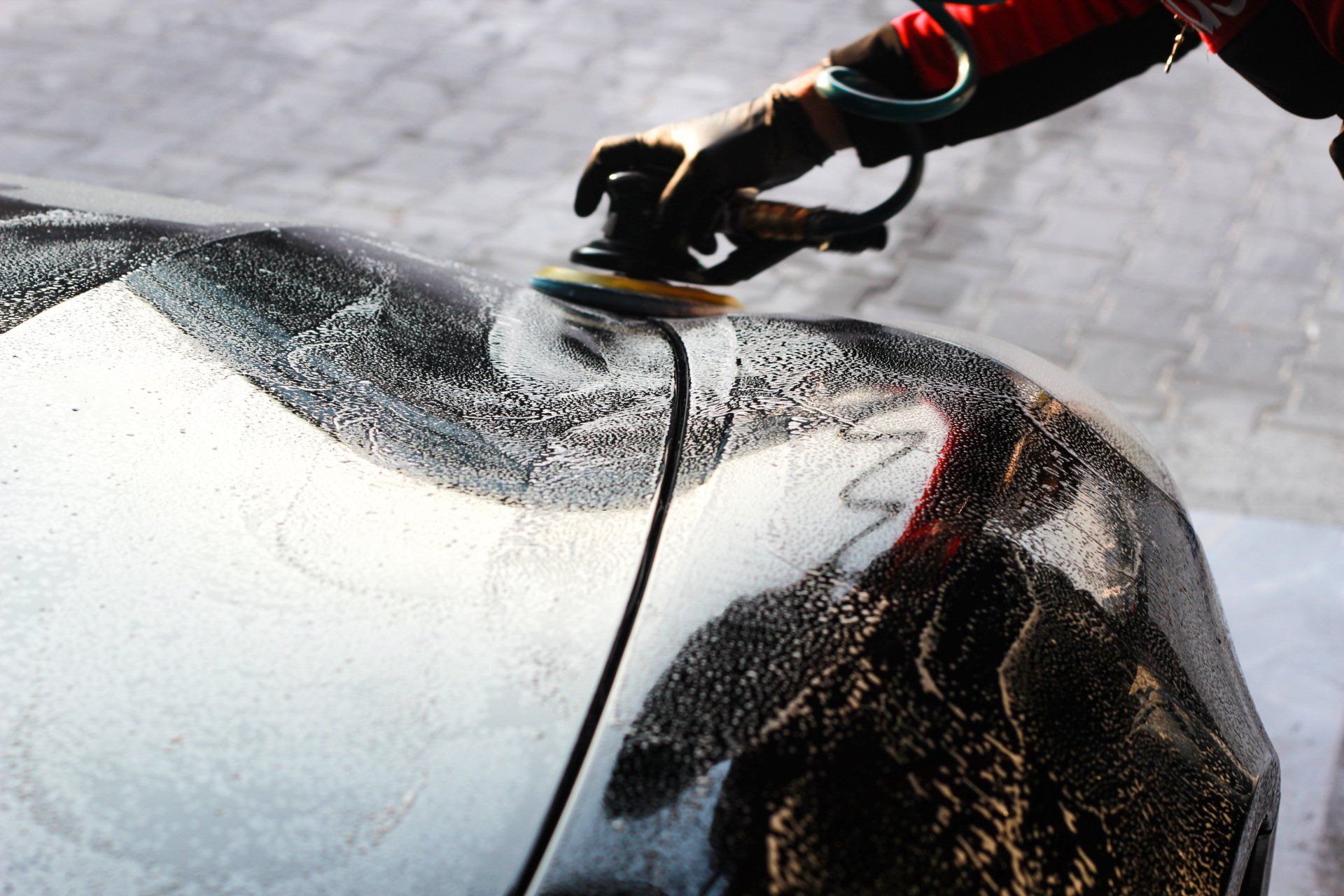 Waxing and Polishing a Car