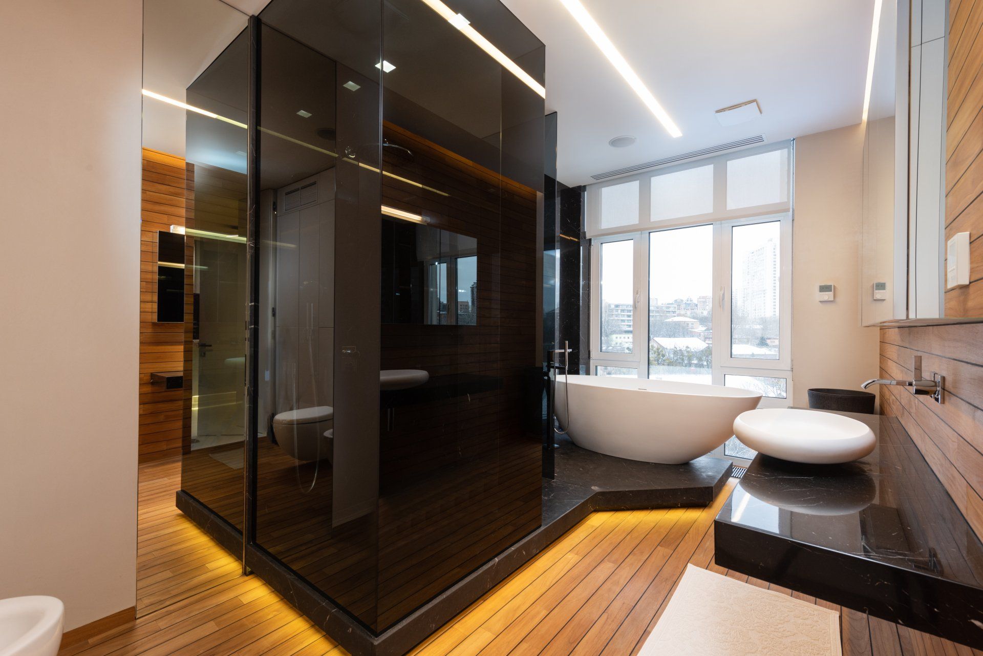 casa de banho com cabine de duche Moderna