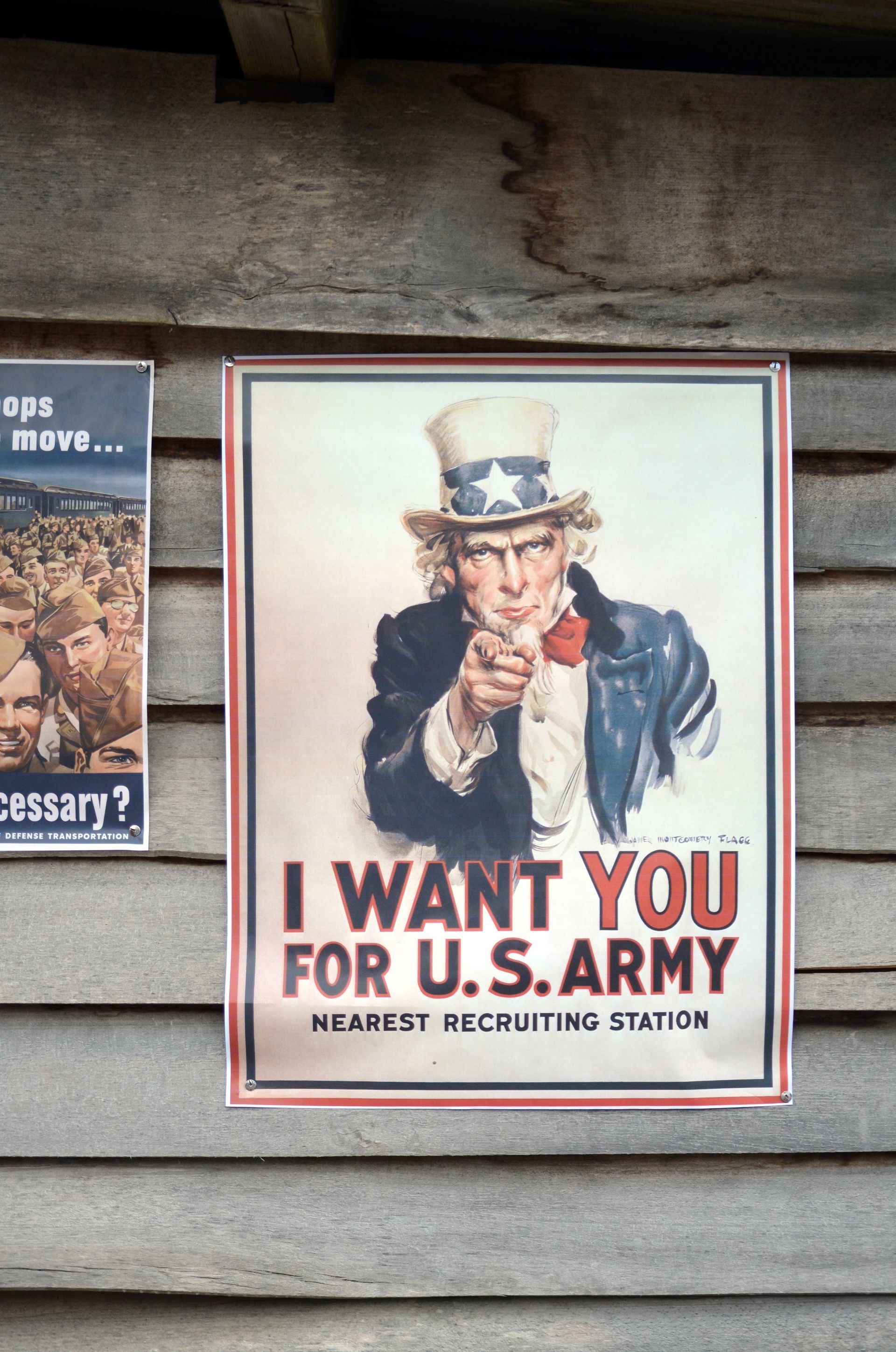 Photo of the Uncle Sam I Want You For The US Army poster
