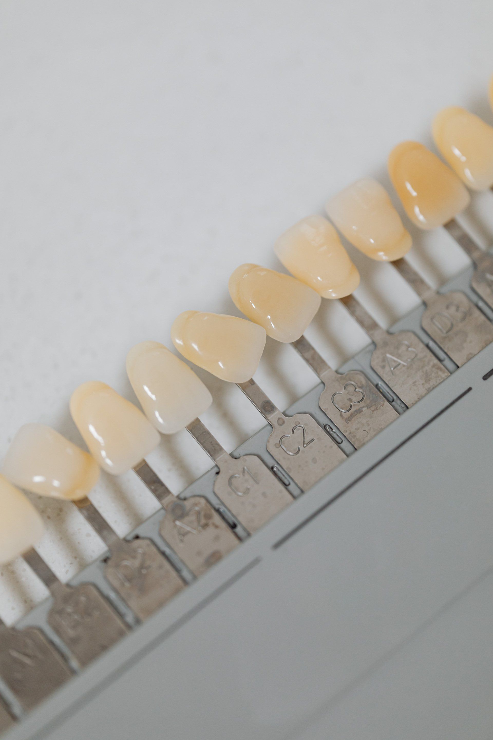dental crowns in a line | dentist in GA