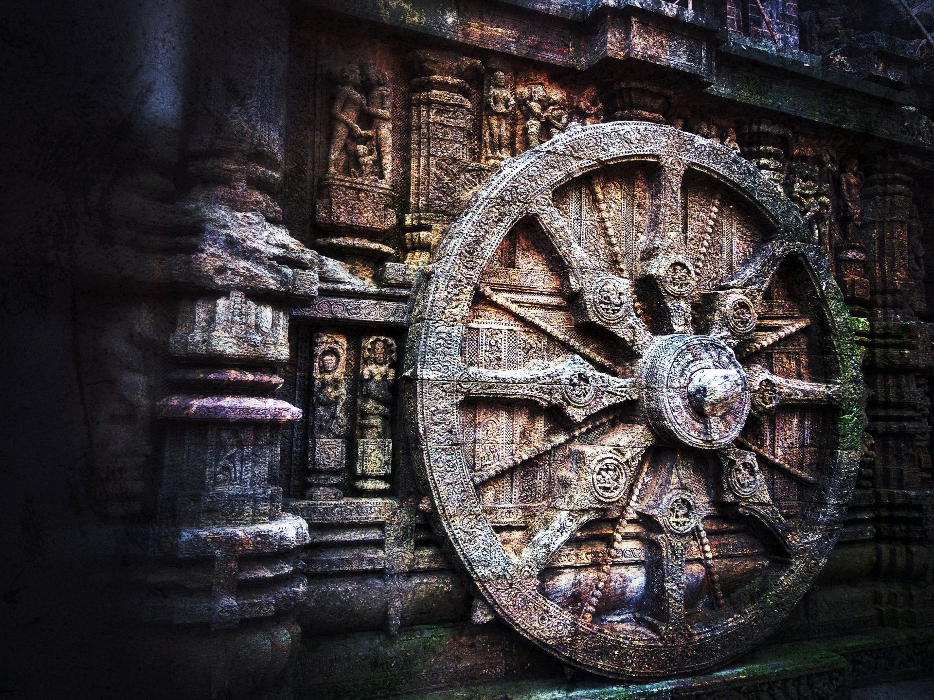 Indian temple, esotericism