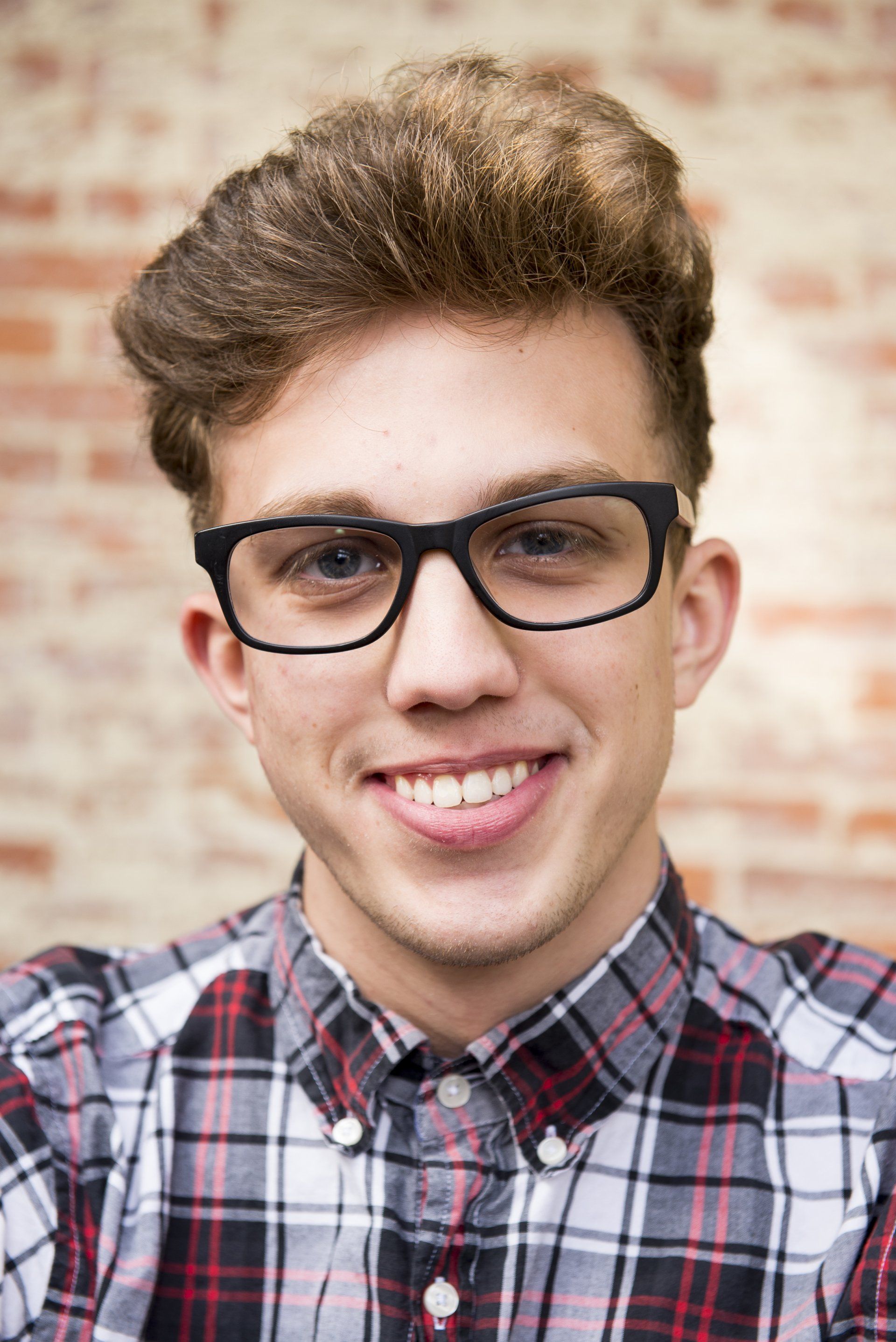 Smiling dental patient