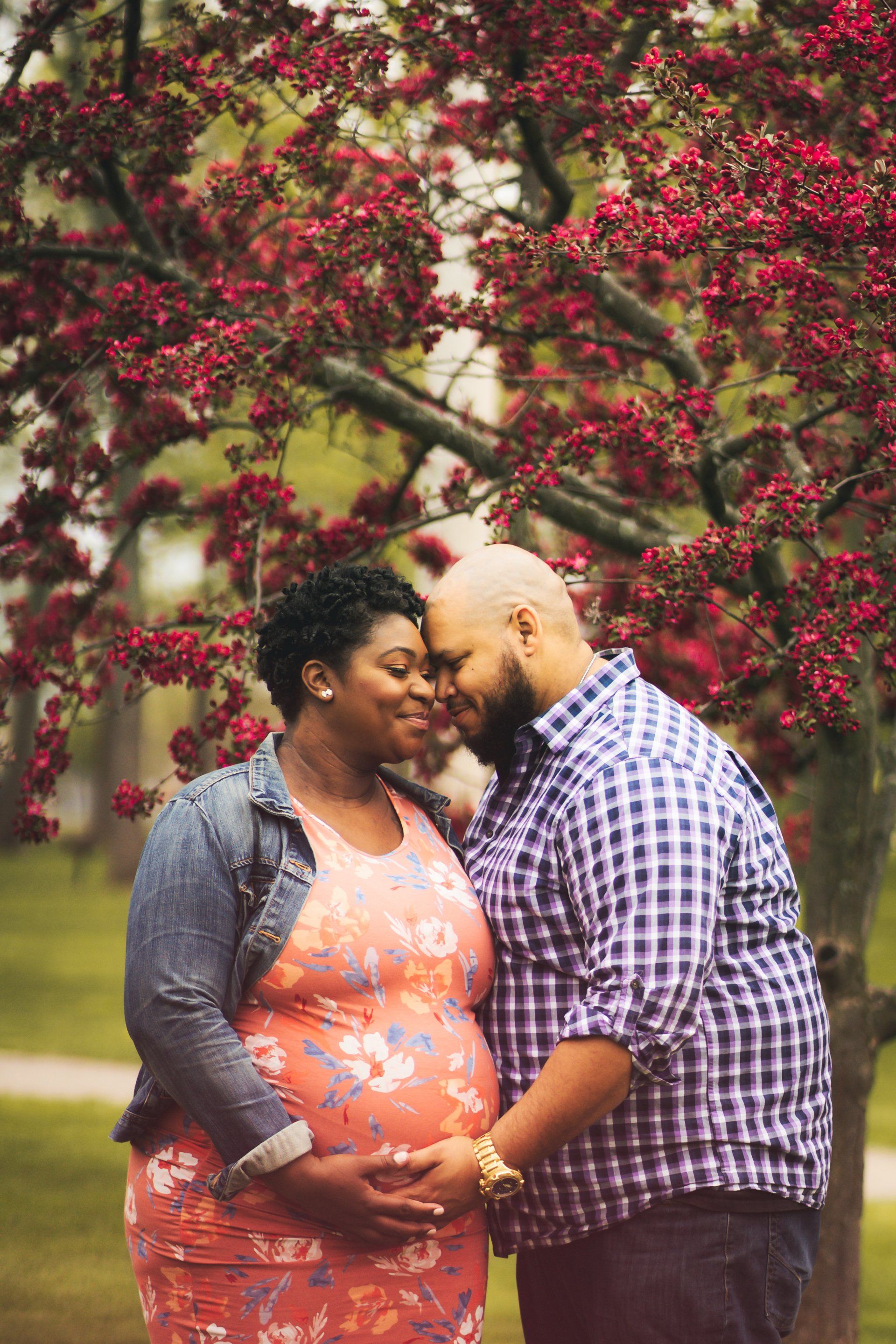 Couple expecting a child