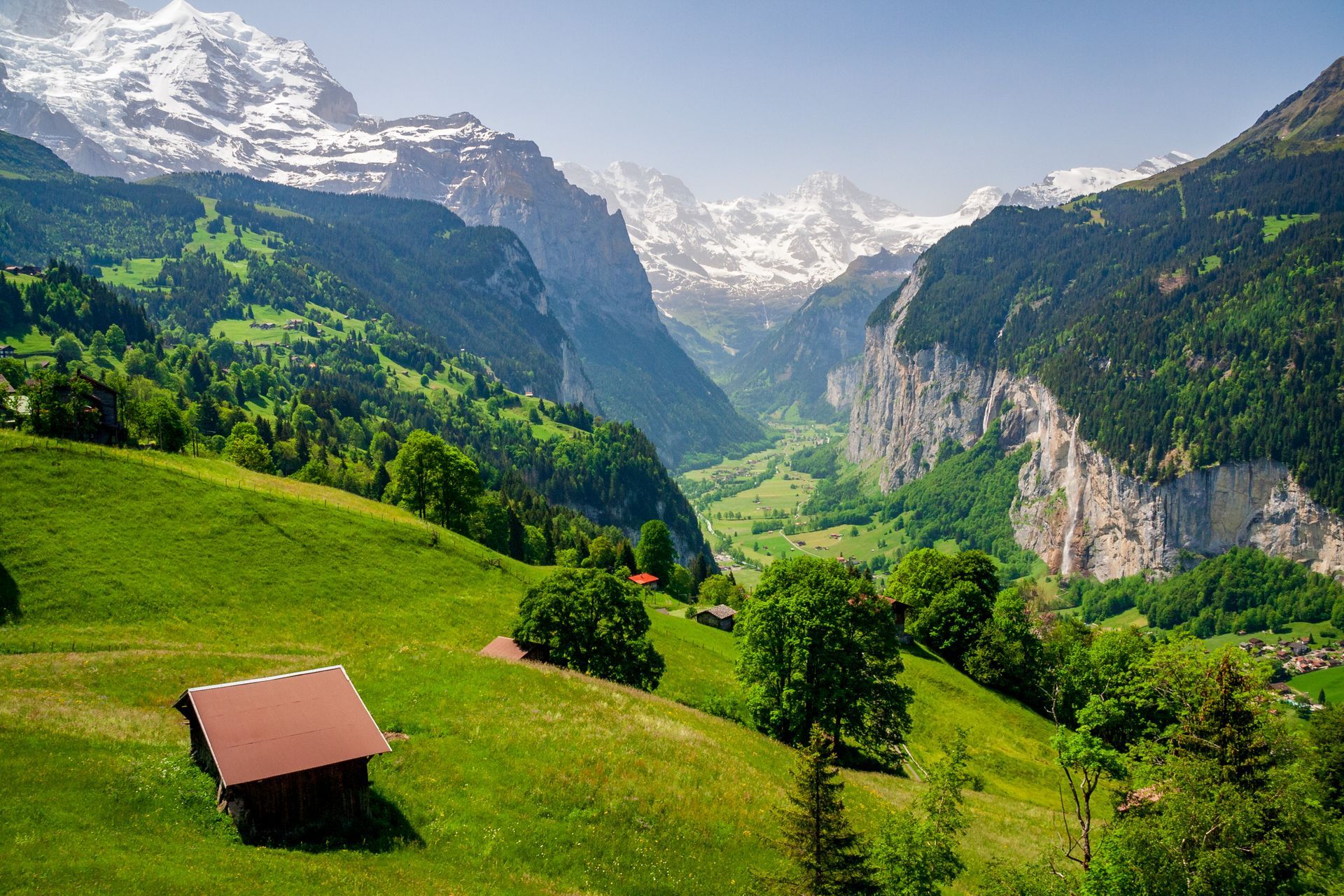 panorama Alpi svizzere