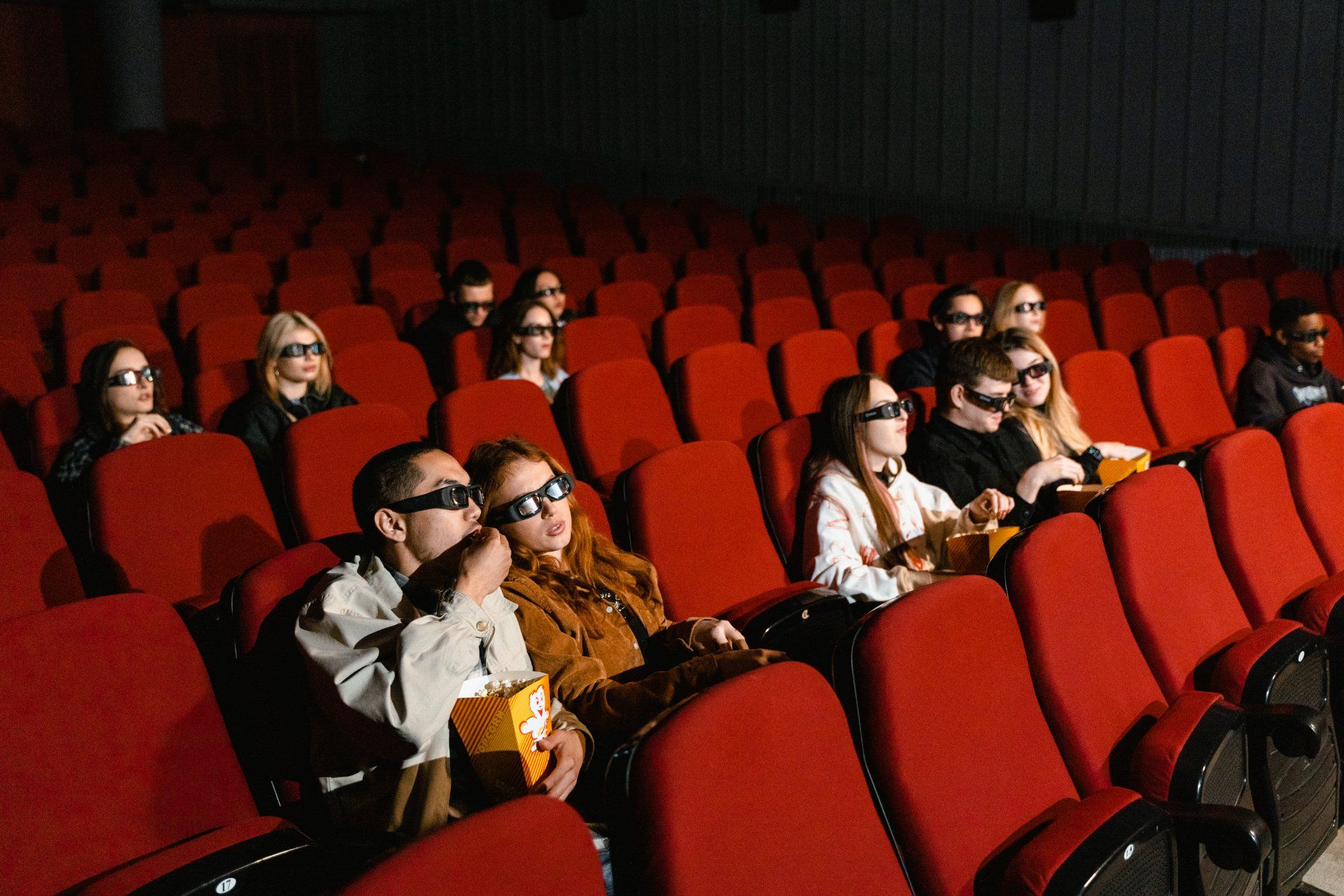 people in a movie theater