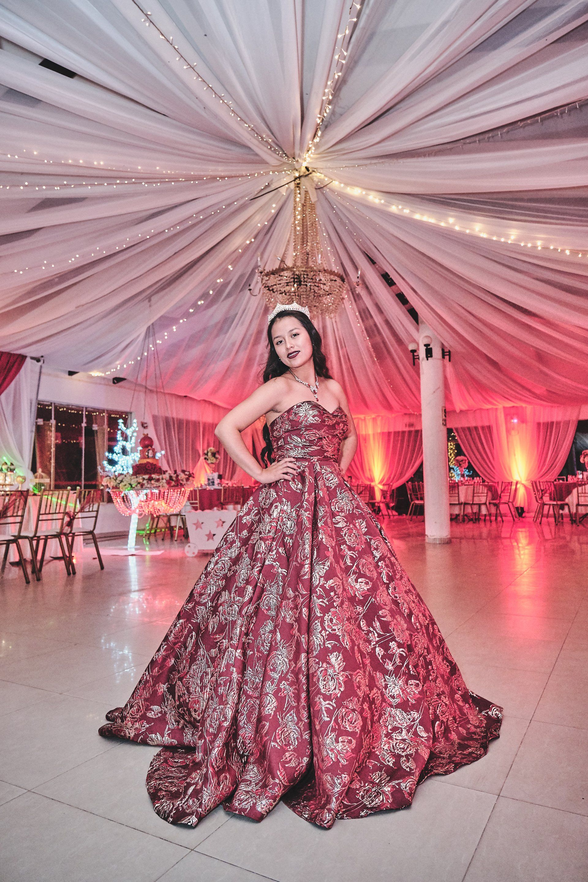 A Quinceanera Celebration in Mansfield, Texas was made better with a Flash Party Photo Booth Rental.