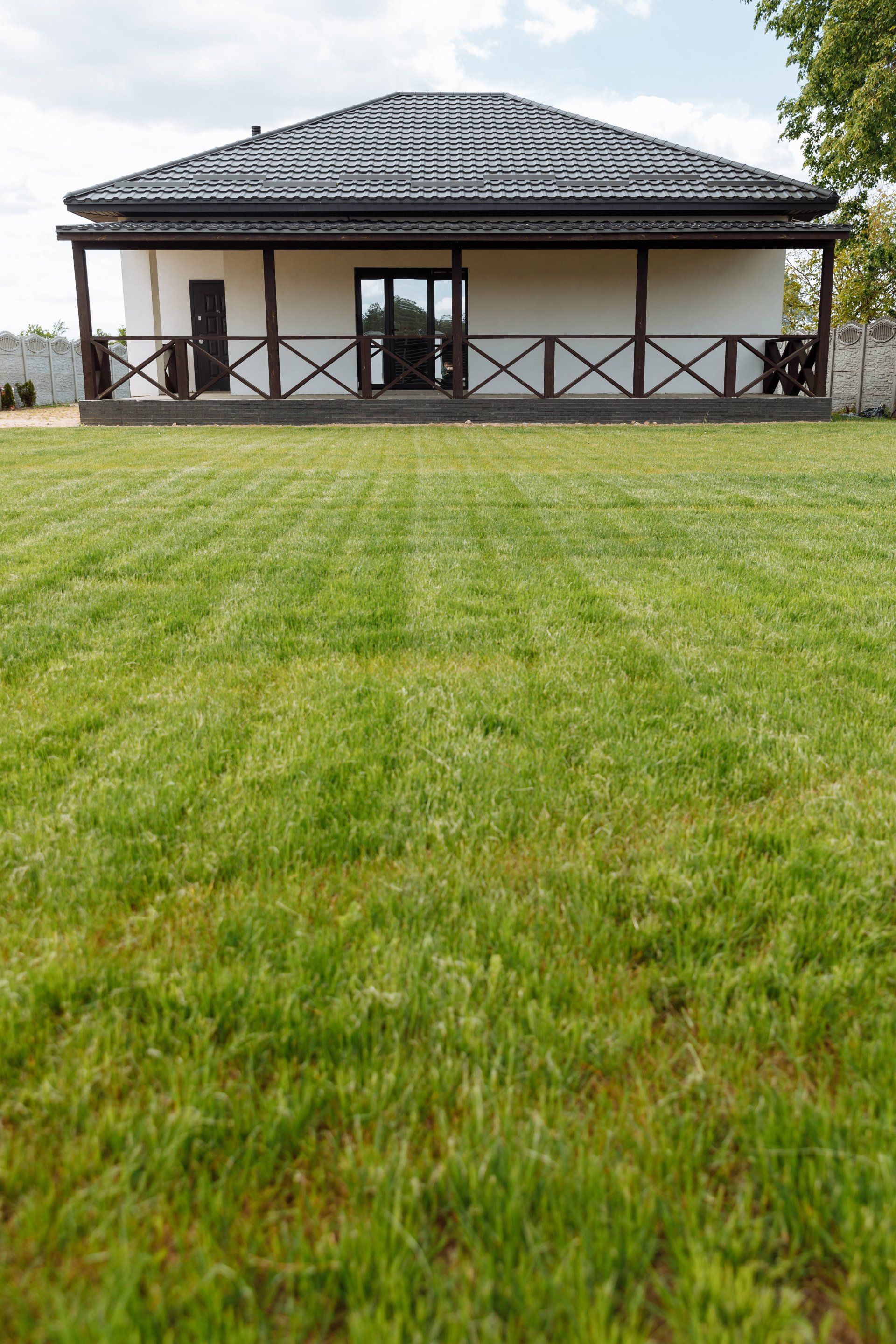 turf or grass field ready to be service by vpestcontrol