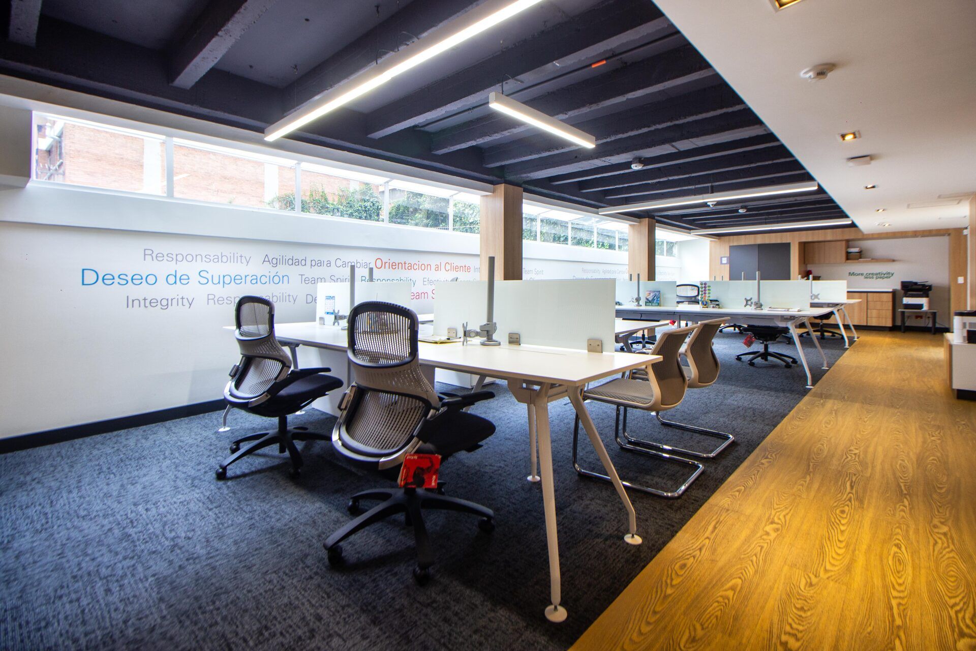 carpet in an office setting