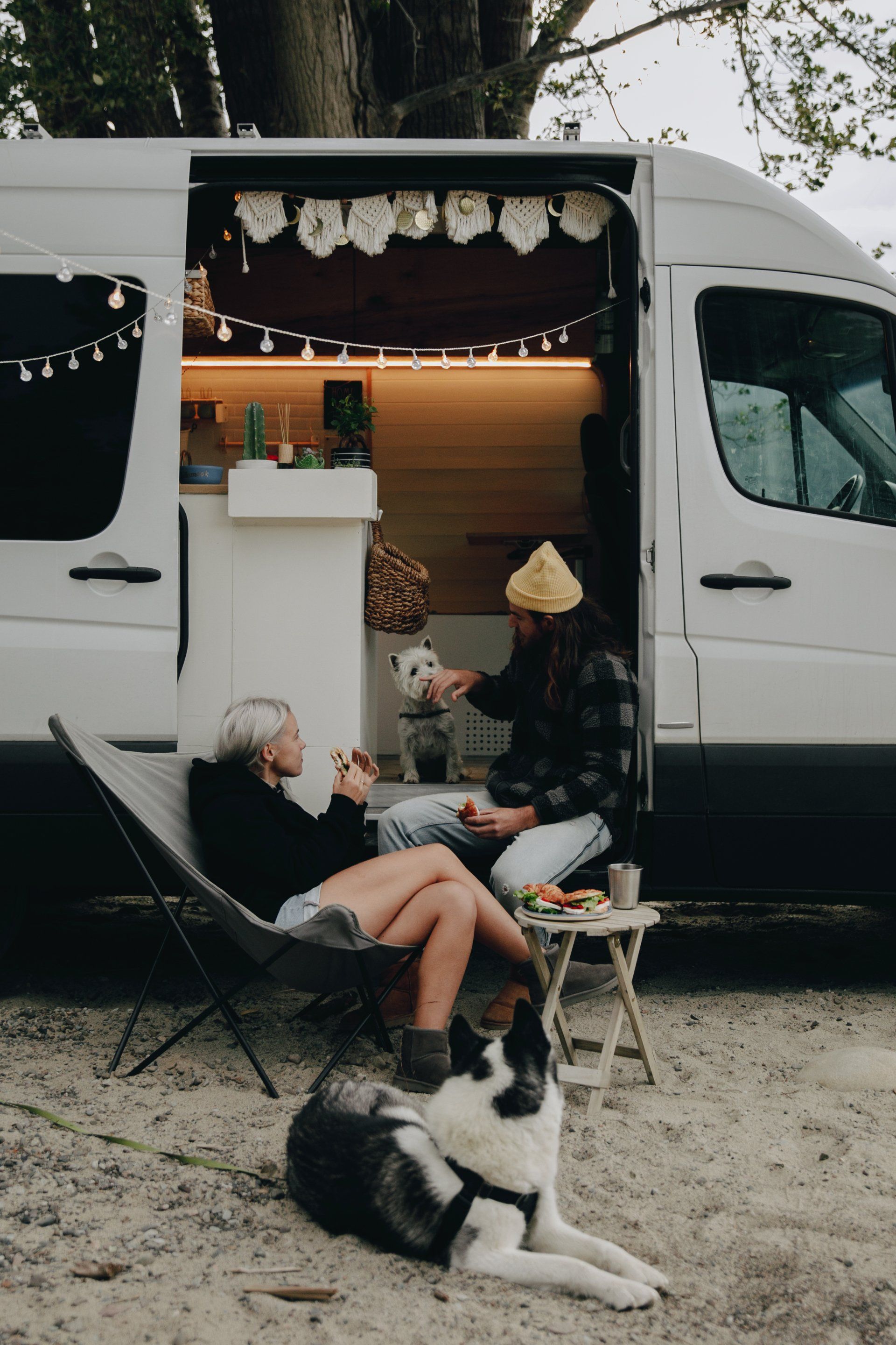 couple-in-an-rv-with-a-dog