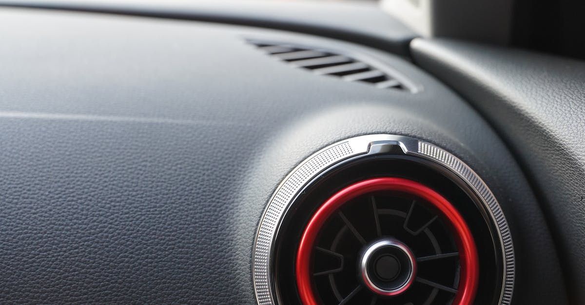 A close-up of a car dashboard