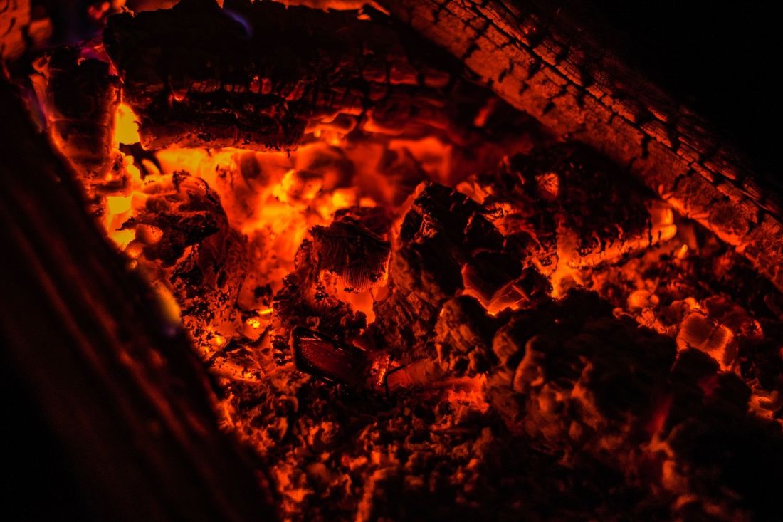 legna bruciata