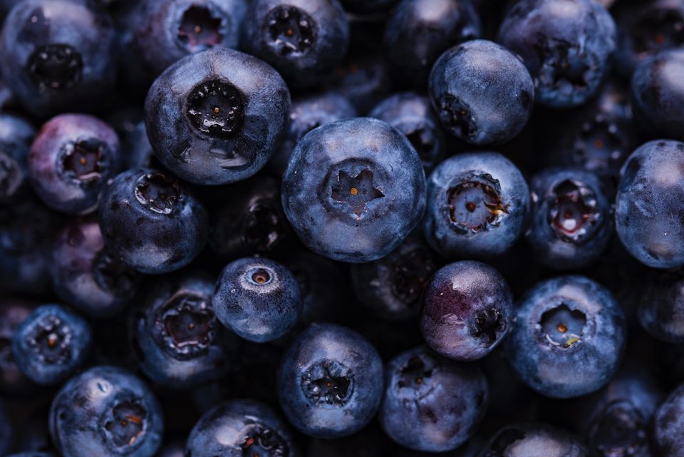 Berries are high in Biotin which is great for hair health