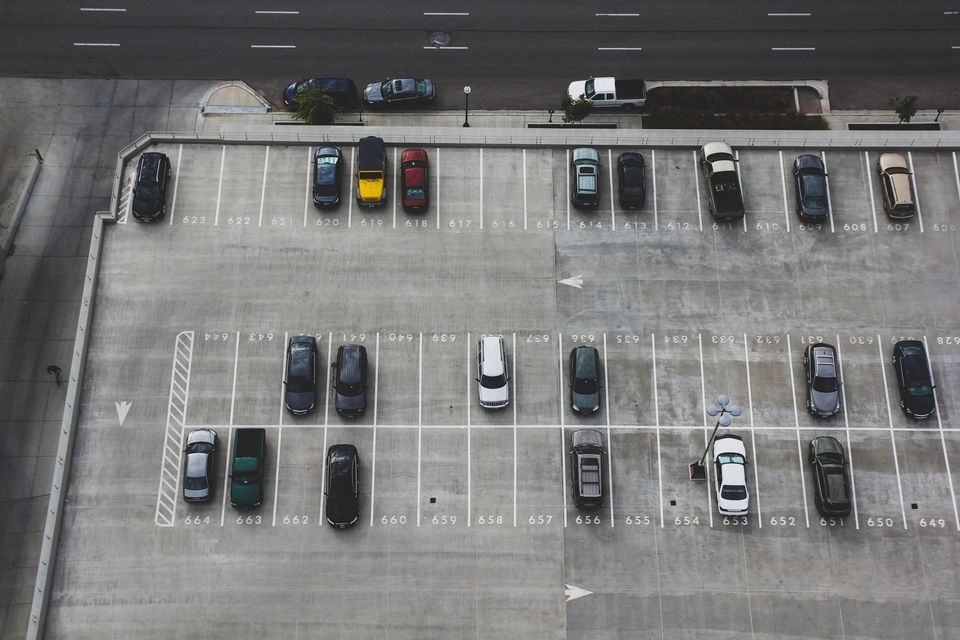 size of parallel parking space for driving test in texas