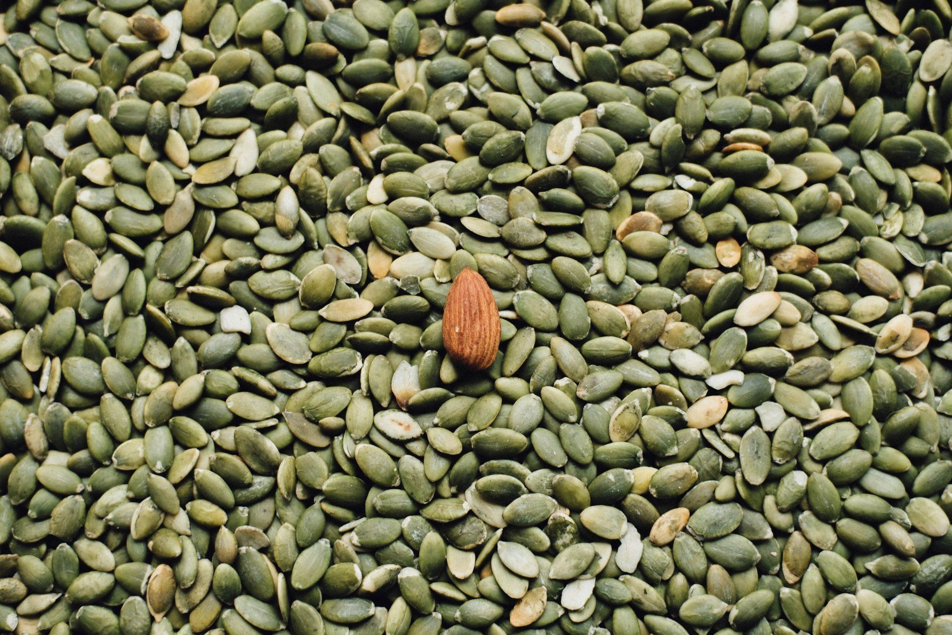 Pumkin Seeds can block DHT build up in the hair follicle