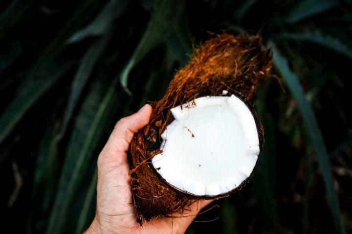 Open coconut