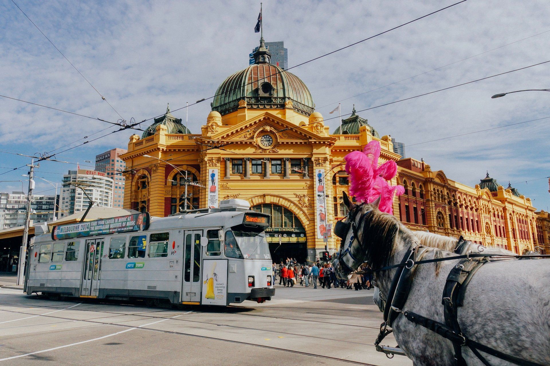 Image of Flinders Street station in Melbourne