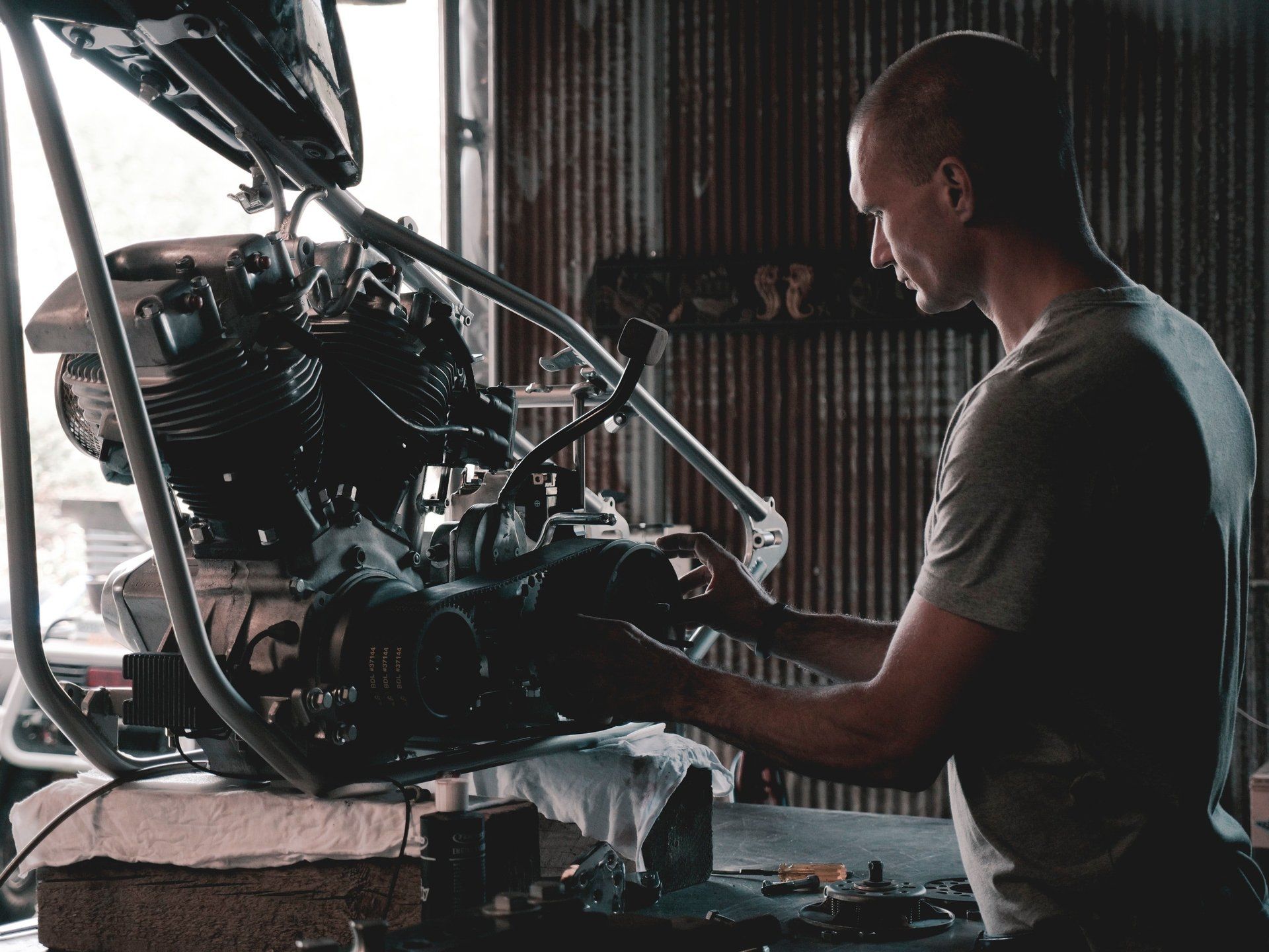 Car Motor Repairs — Mechanic in Maryland, NSW