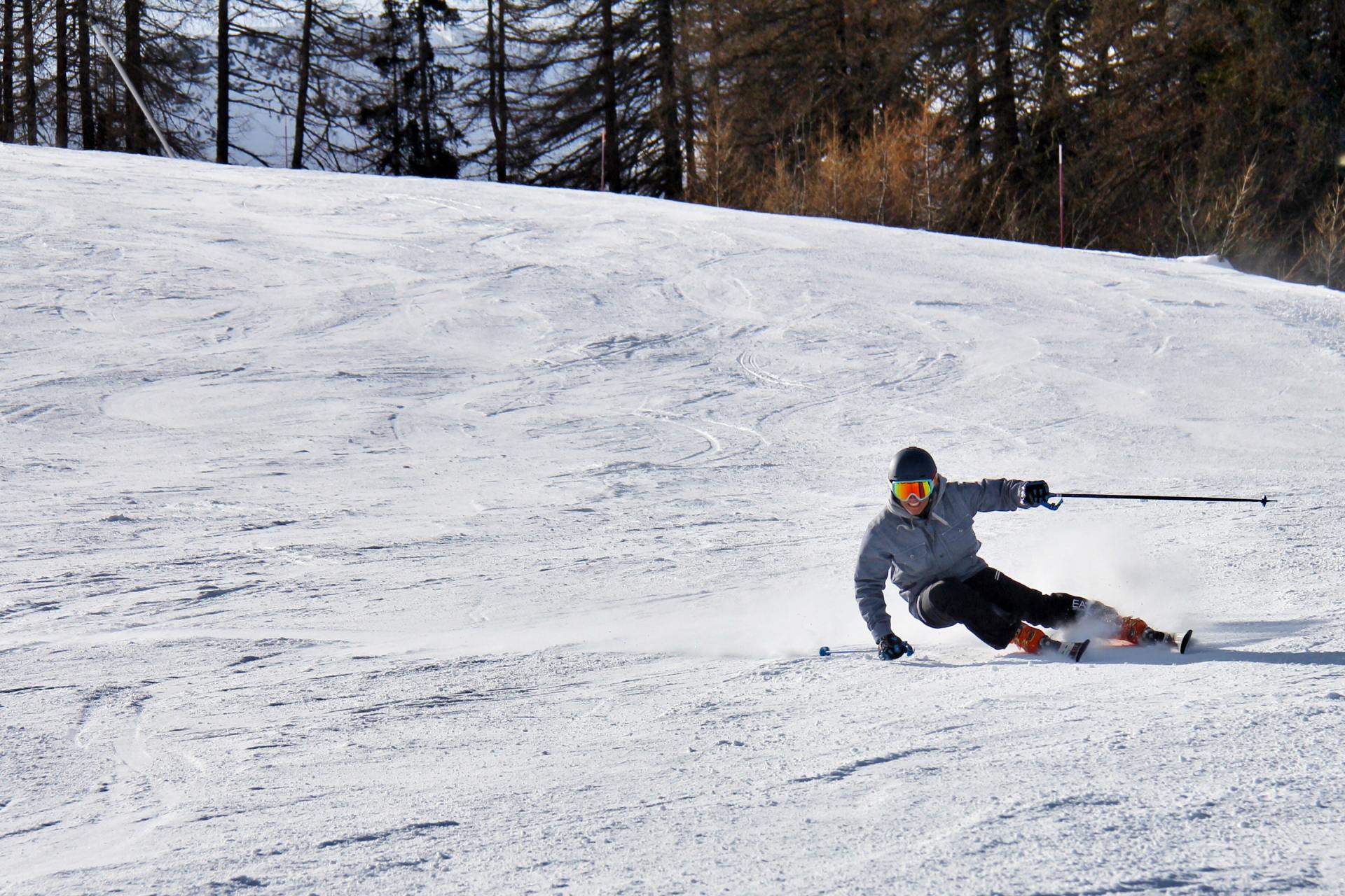 Skiing in East Burke, Vermont